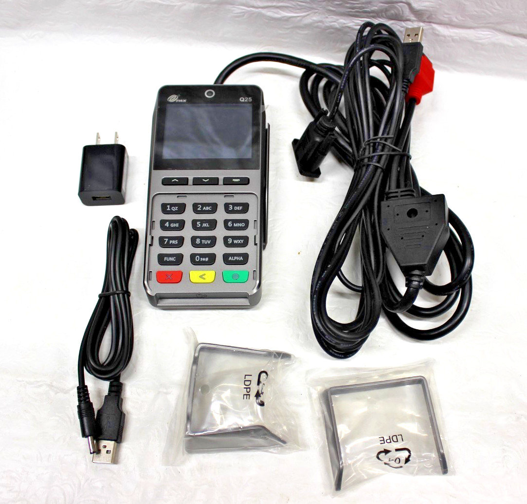 PAX Q25 SHIFT4 Smart PIN Pad (Q25-0UA-R75-04LA) POS Terminal NEW IN BOX