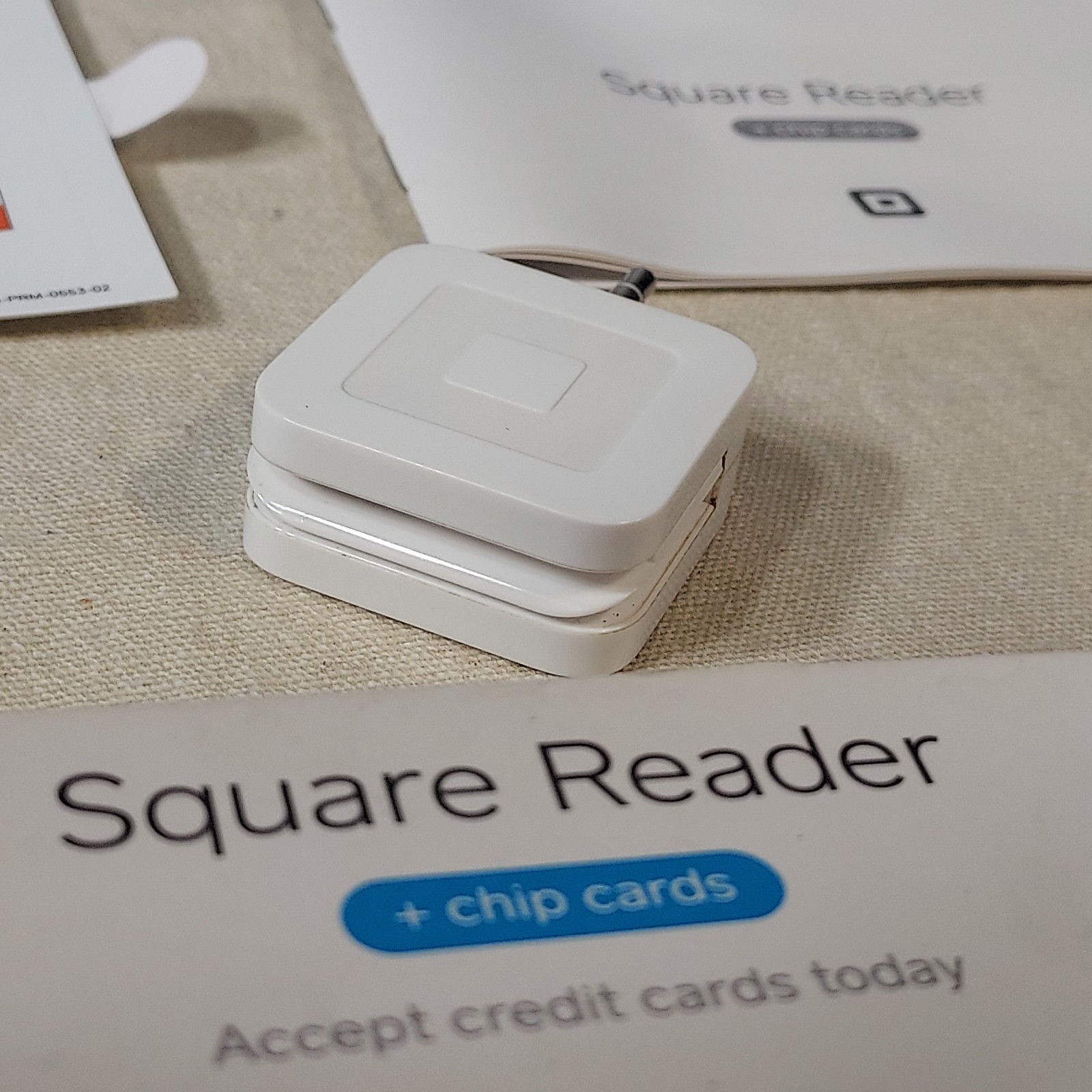 Mag Strip Swiper & Chip Reader Combo Square C-Card Hardware 3.5mm Headphone Jack