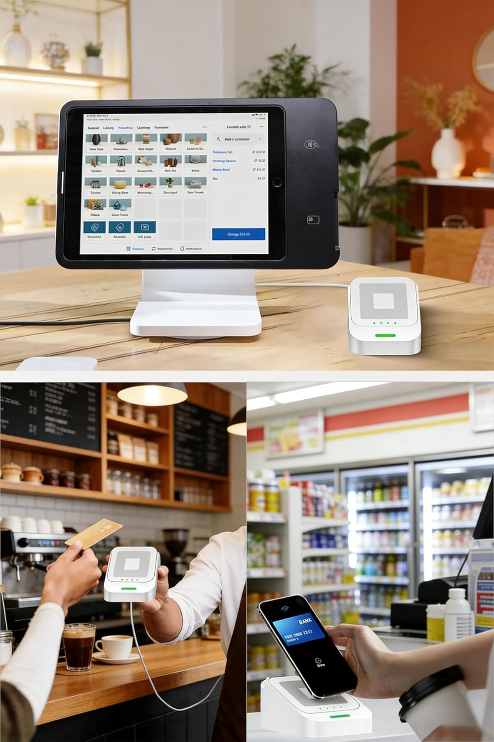 Dock for Square Reader 2Nd Generation, Holder Stand for Square Card Reader 2