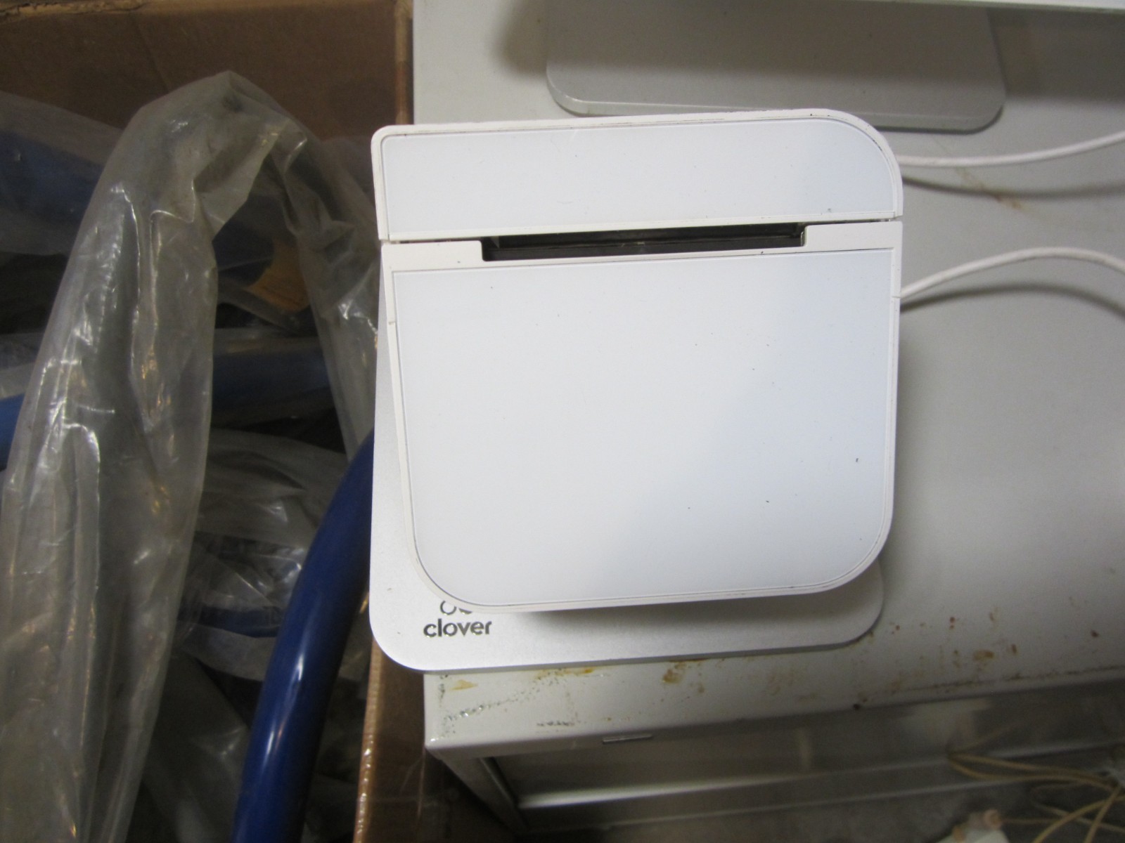 Clover Station POS System C500 Tap pay Printer P550, cash register Drawer D100