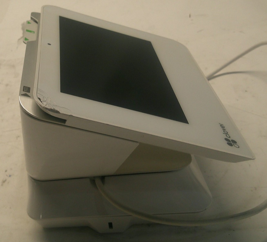 Clover Mini 2nd Generation C302U Credit Card Reader POS System White Corded