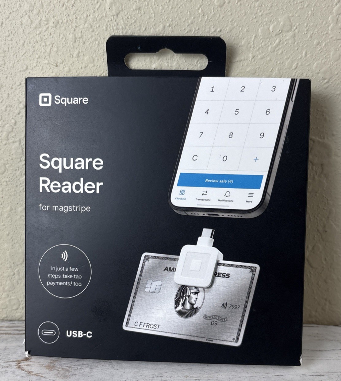 Square Reader For magstripe (USB-C) Mobile Credit Card Readers