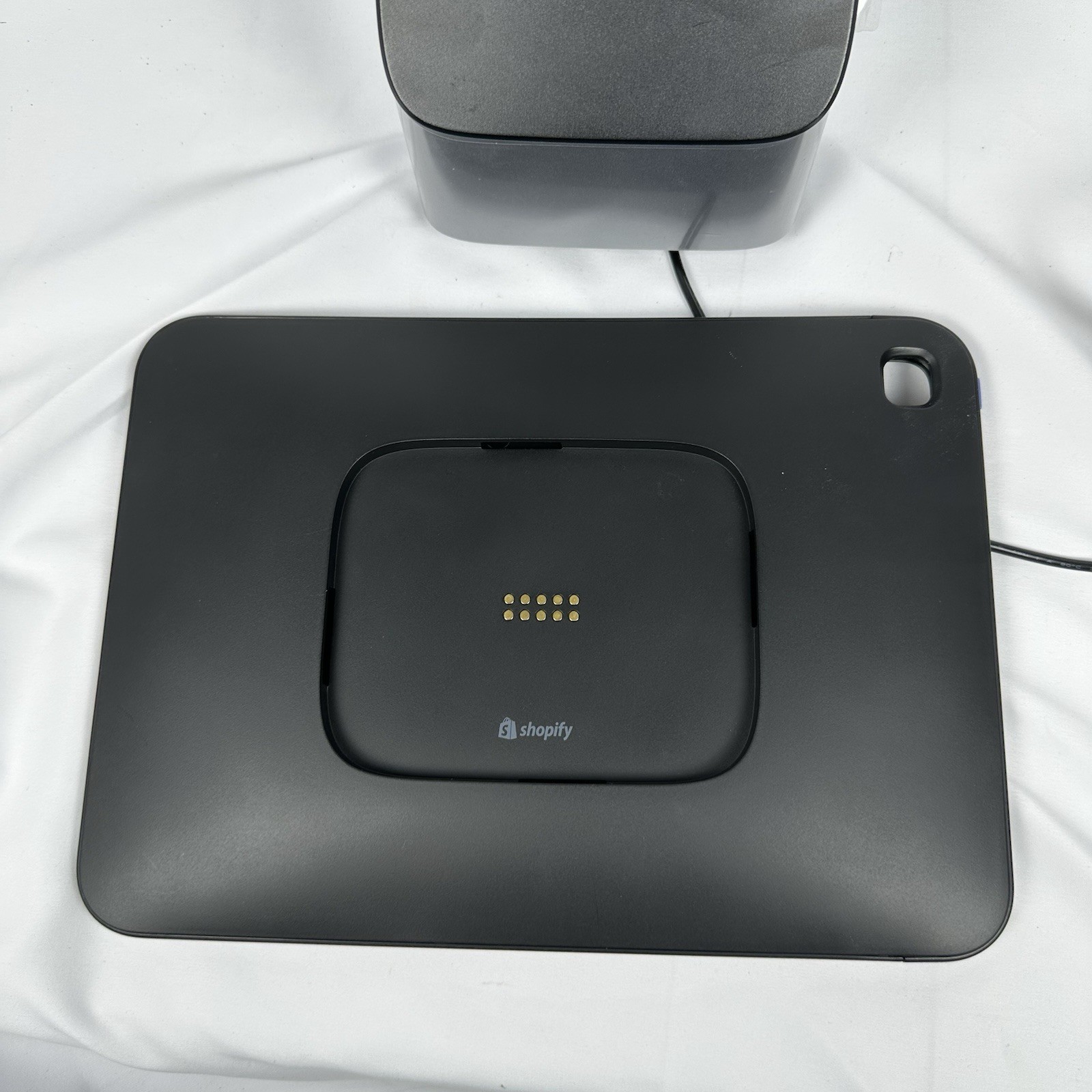 Shopify POS Retail Tablet Stand Case & Power Adapter for iPad – Black