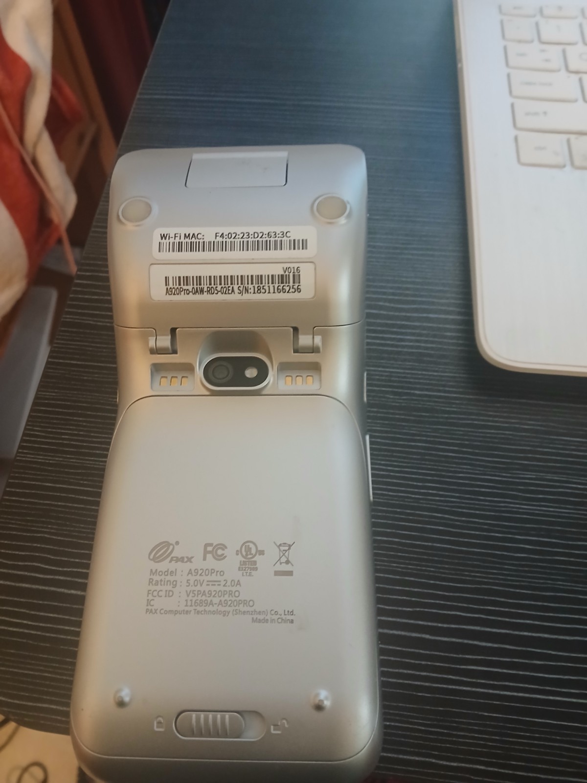 Pax A920 Pro Mobile TERMINAL CREDIT CARD READER- used