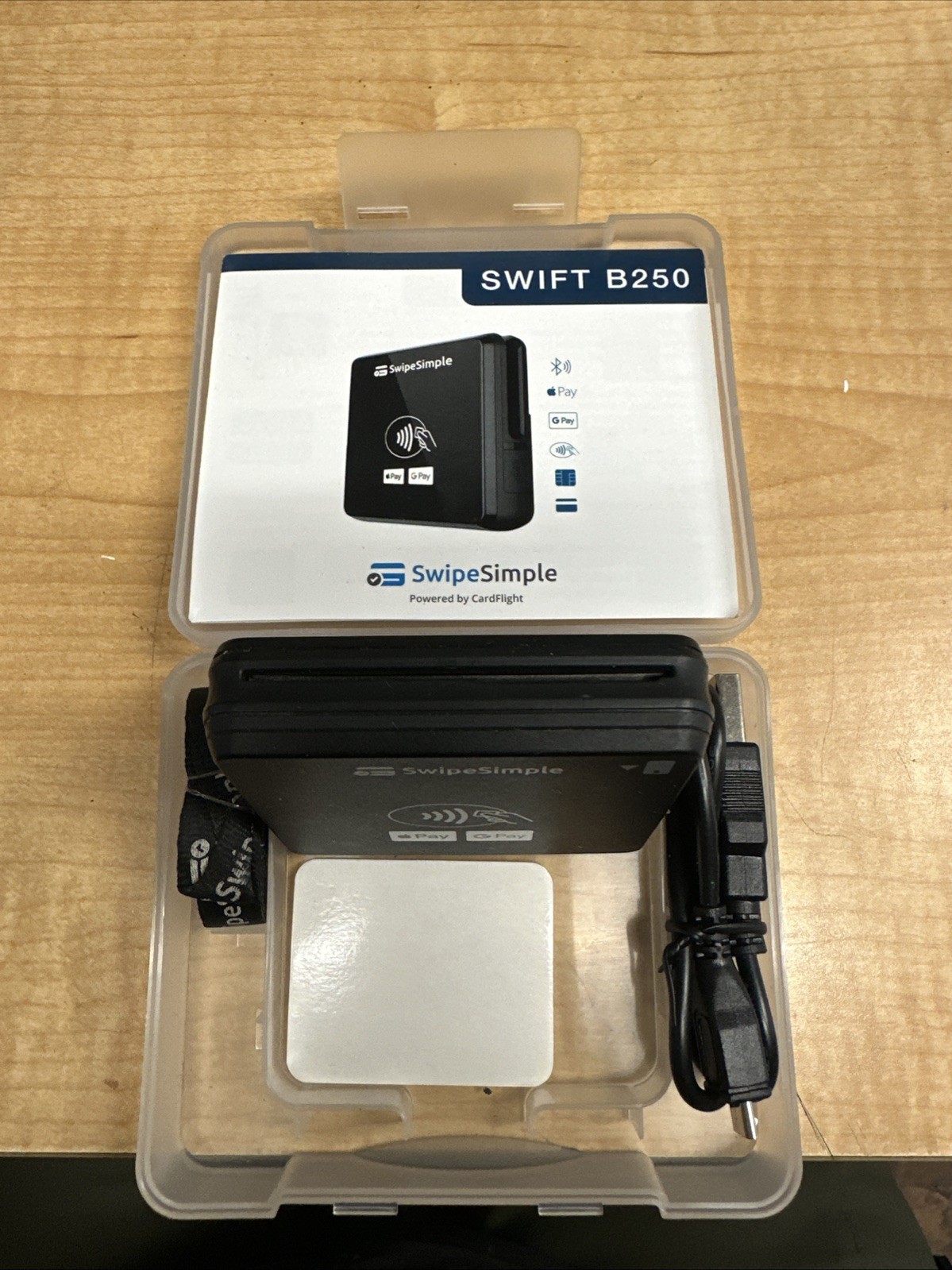 Brand New Mobile SwipeSimple Swift B250 Card Payment Processor
