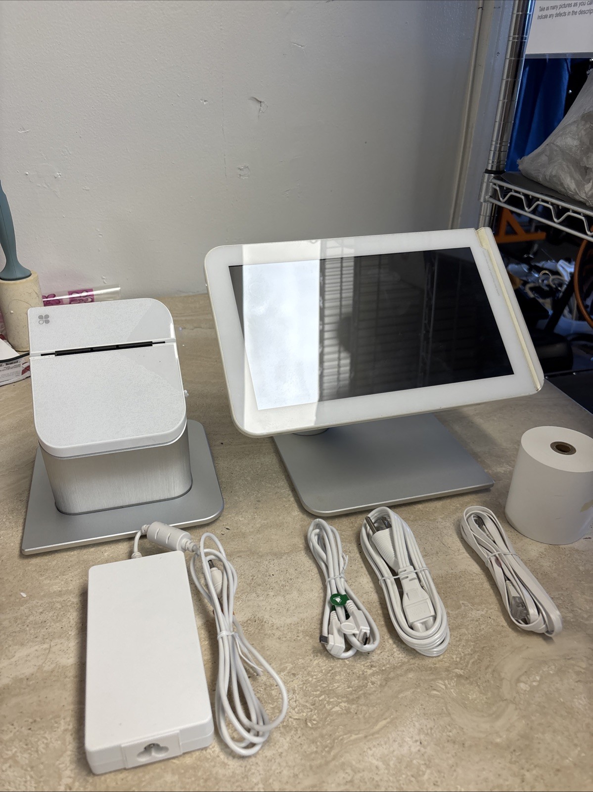 Clover C100 (Point Of Sale) System and Clover P100 High Speed Printer