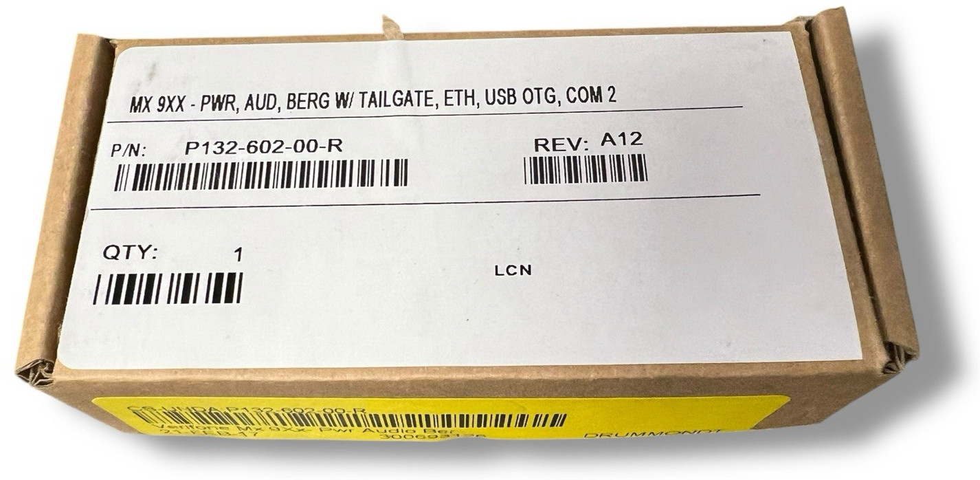 (LOT OF 5) (NEW) Verifone I/O Block Audio Berg USB Serial MX9xx P132-602-00-R