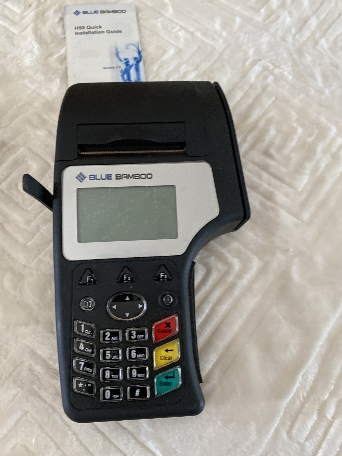 Used BLUE BAMBOO H50 WIRELESS TERMINAL
