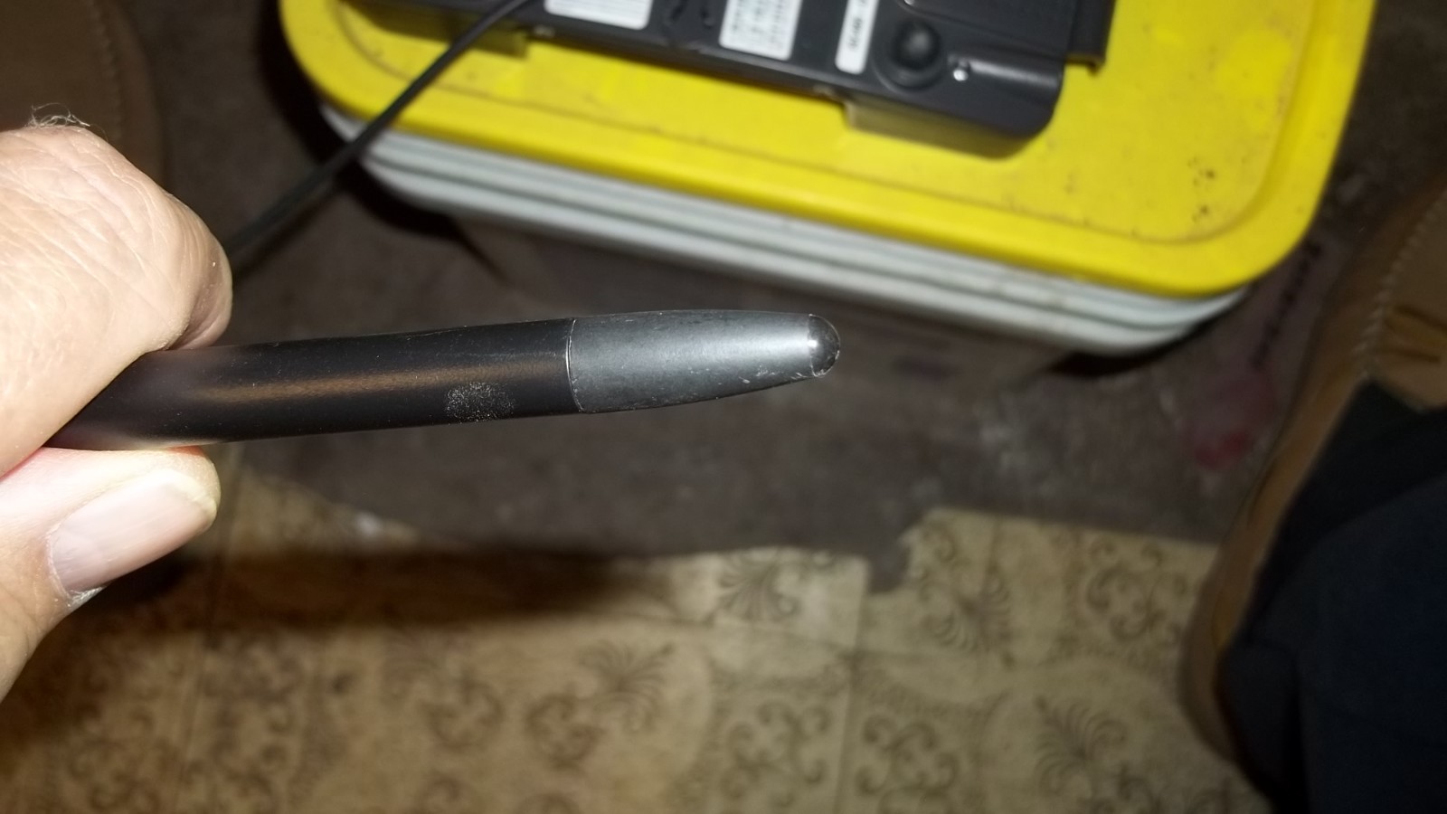 Ingenico ISC480 CC Contactless Terminal, Stand, Stylus Pen, Connection Cable