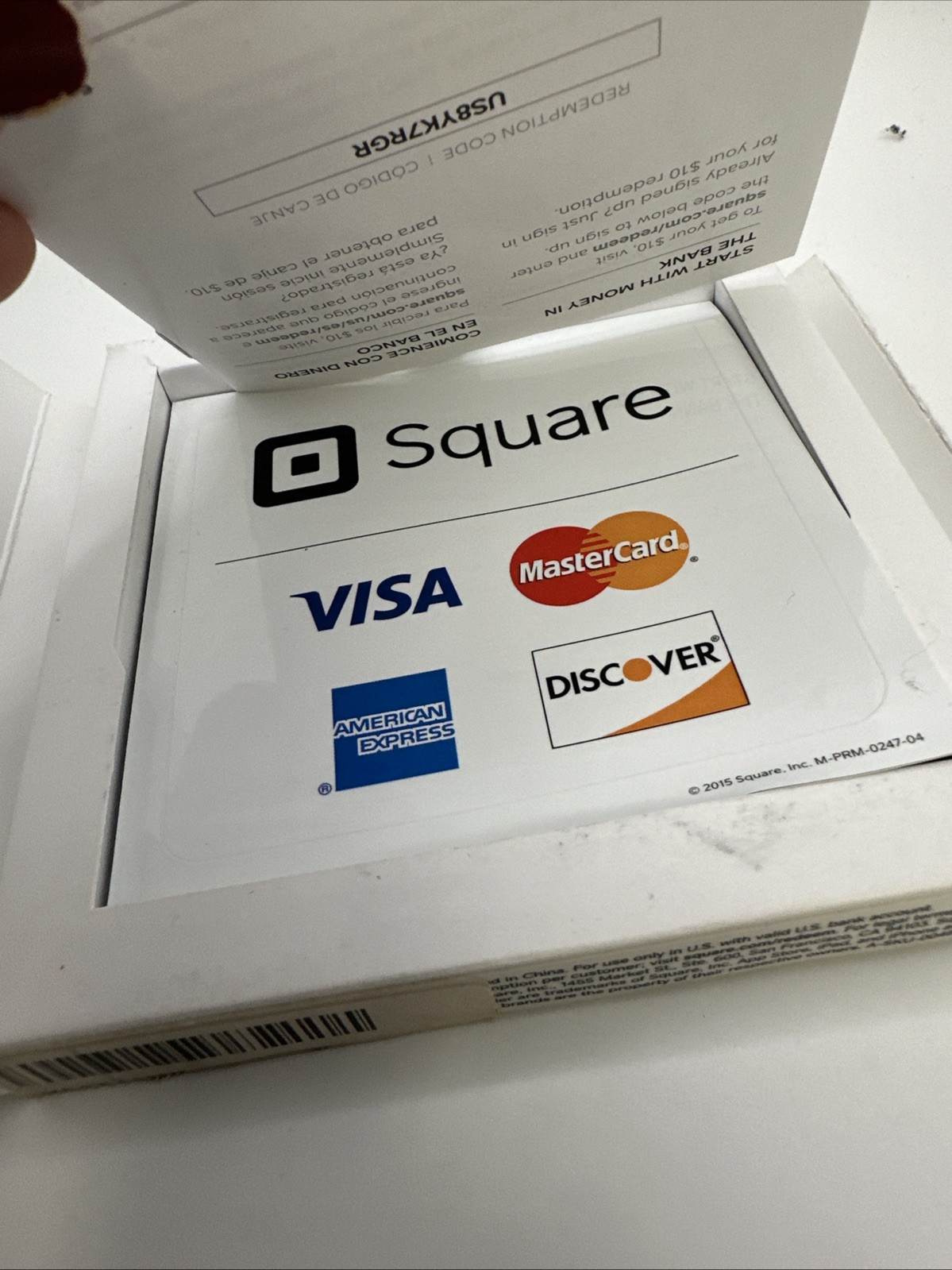 SQUARE Credit Card Reader – iPhone Android iPad 3.5mm Headphone Jack Connector