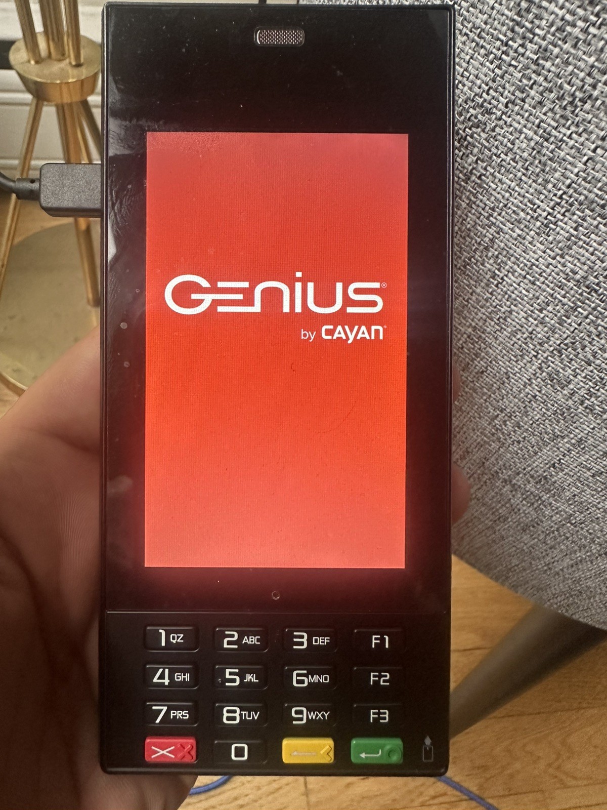 Genius WSX2 Powered by BBPOS Wireless Hand Held POS Credit Card Reader POS – NEW