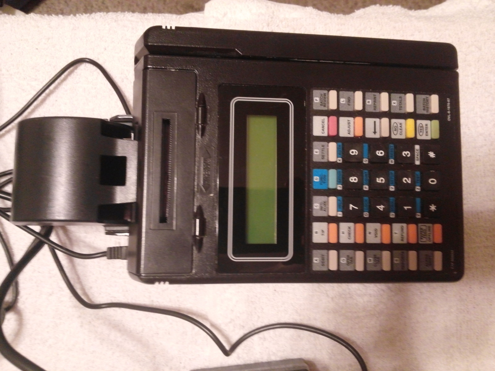 Hypercom T7PLUS Terminal 500032 C.C machine