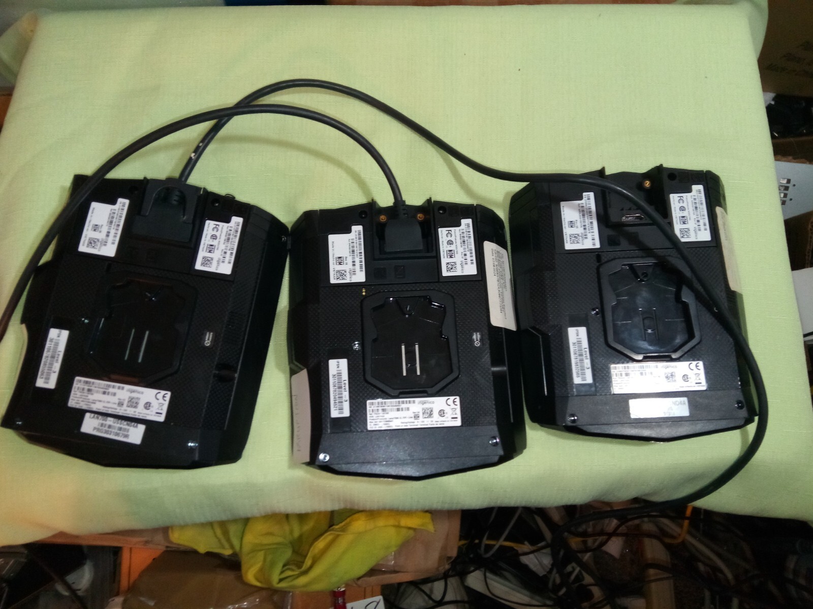LOT OF 3 Ingenico Lane 7000 5 inch Credit Card Terminals – PRG30310679R