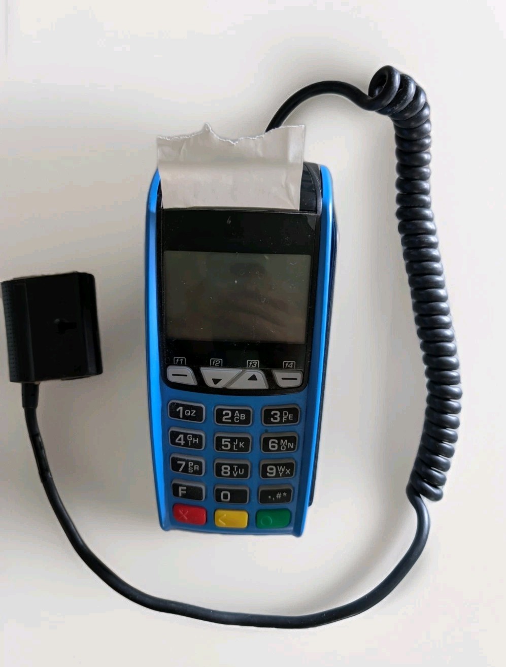 Ingenico ICT220 Credit Card Terminal Swipe/Chip Reader & Register Tape Paper