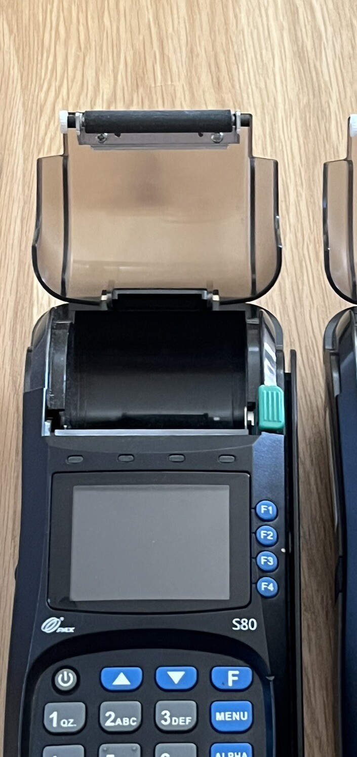 PAX S80 Credit Card Payment Terminals Lot Of 2 Clean Units Untested No Cords