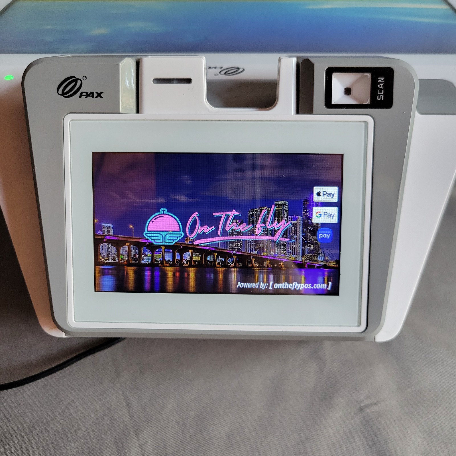 PAX E700 Android All in One 12.5″ POS Payment Terminal Sold As Is No Power Cable