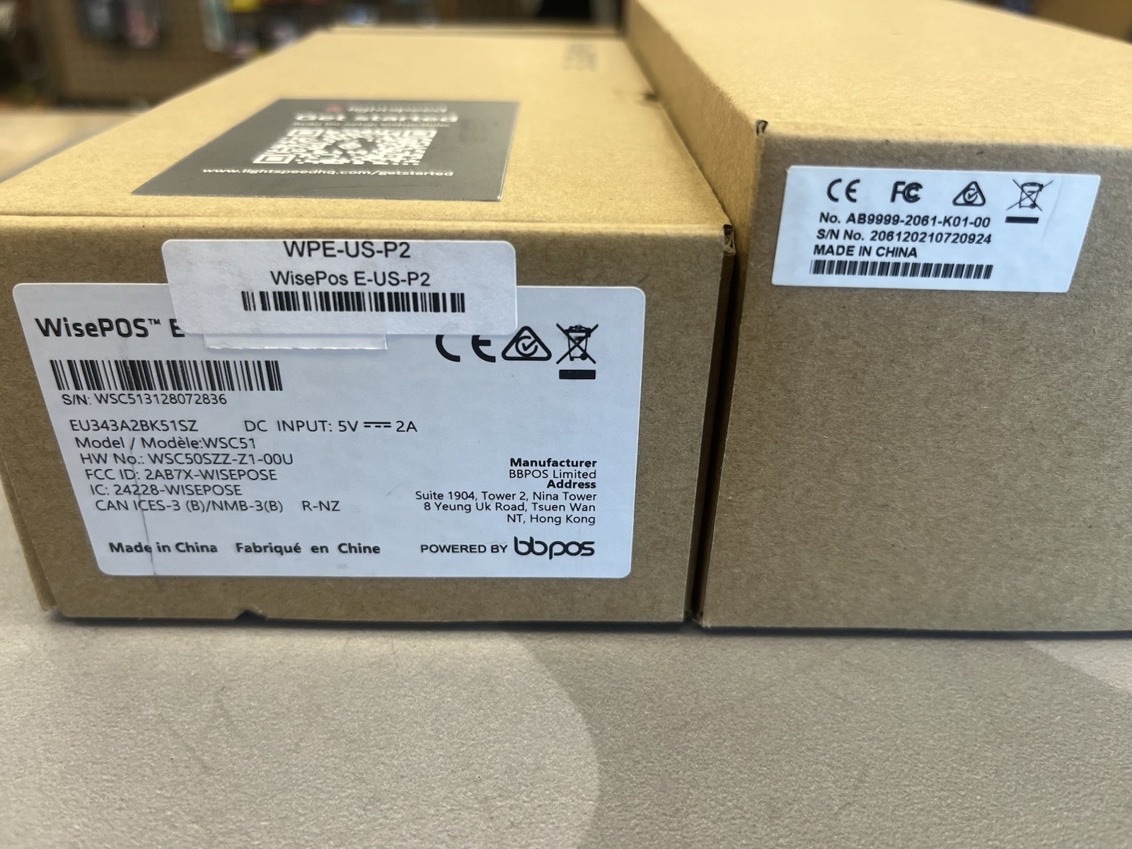 Lightspeed WisePOS E Card Trader And Cradle