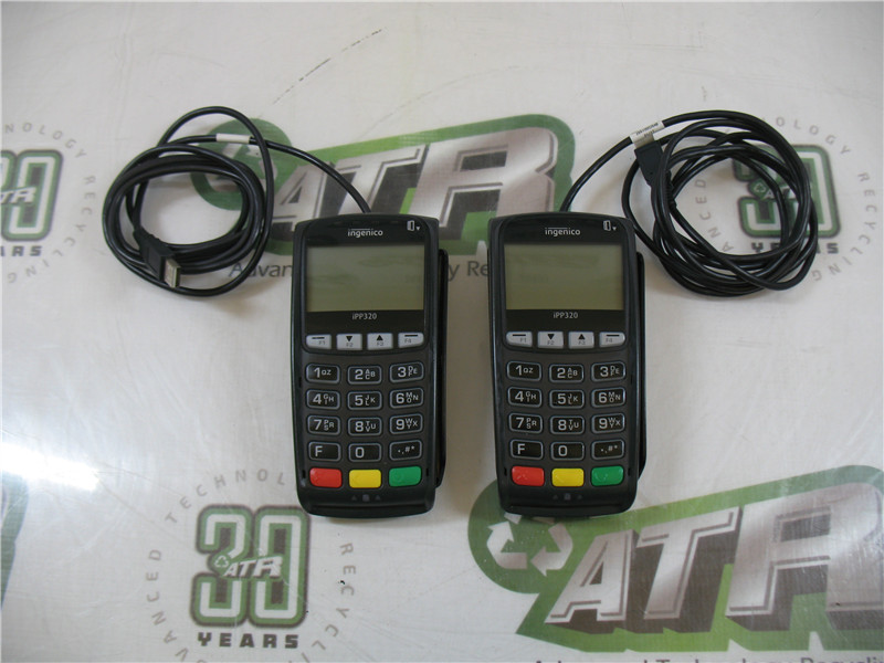 (2x) – Ingenico iPP320 Pin Pad Payment Terminal, Credit Card Reader