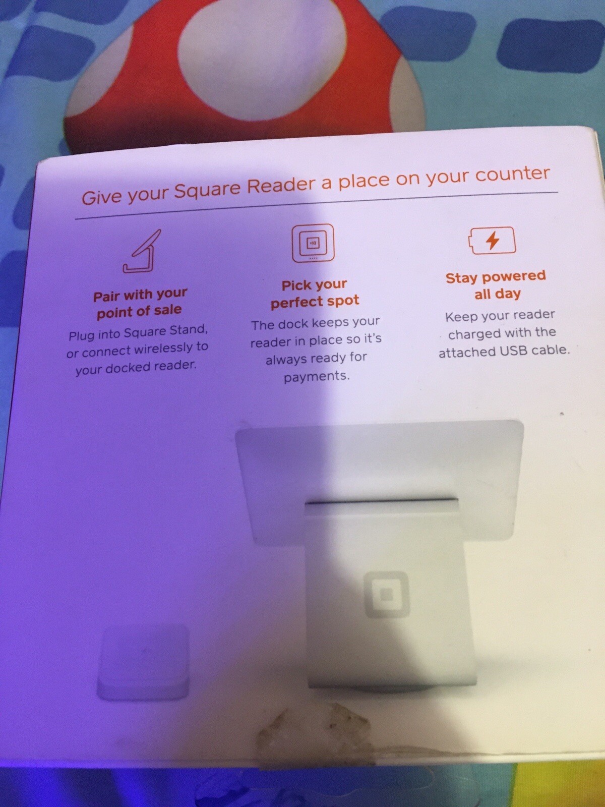 Square Dock for Contactless Credit Card Reader PLEASE READ DESCRIPTION