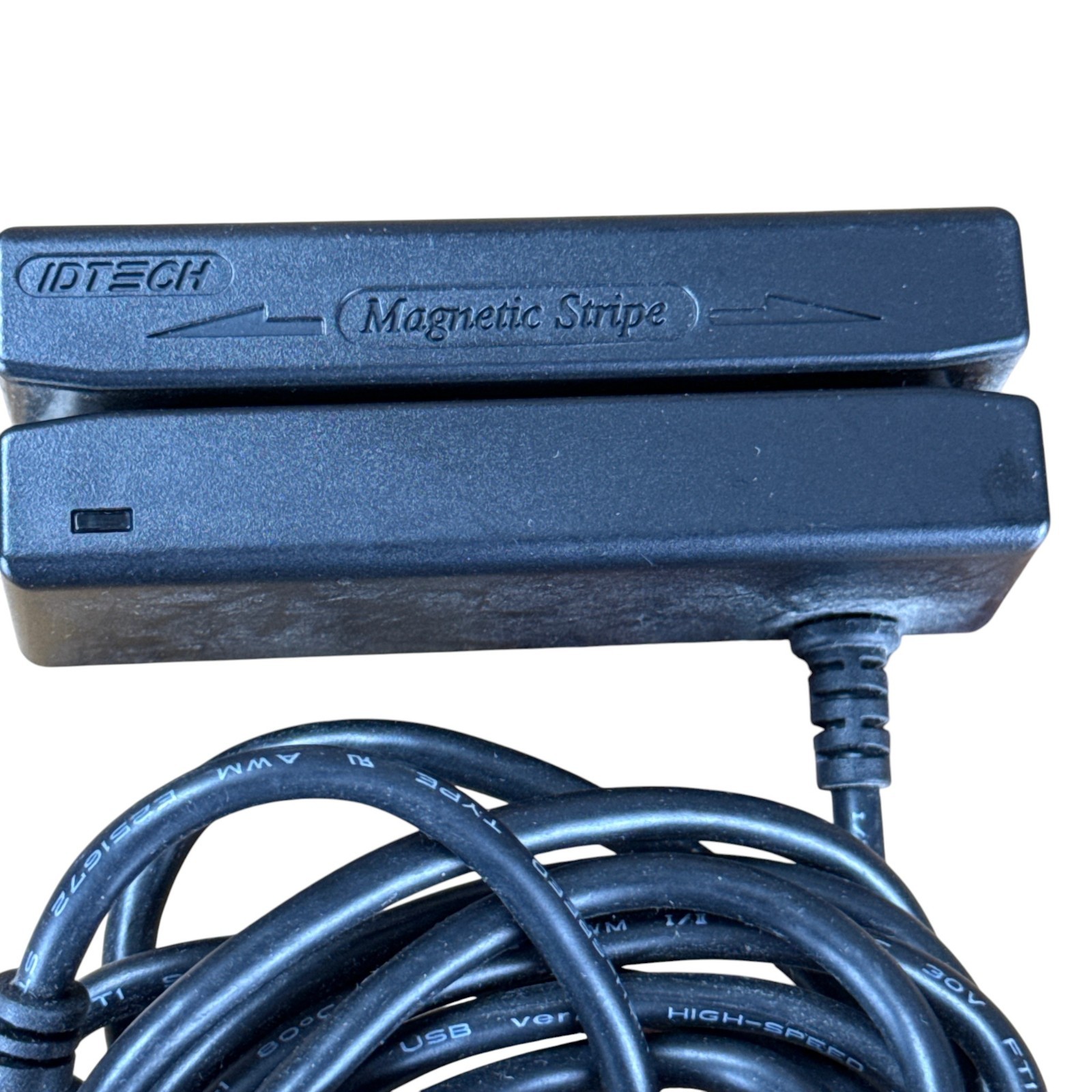 IDTECH USB Credit Card Swiper Magnetic Stripe Reader CAB1071-3 13/12 Rev F