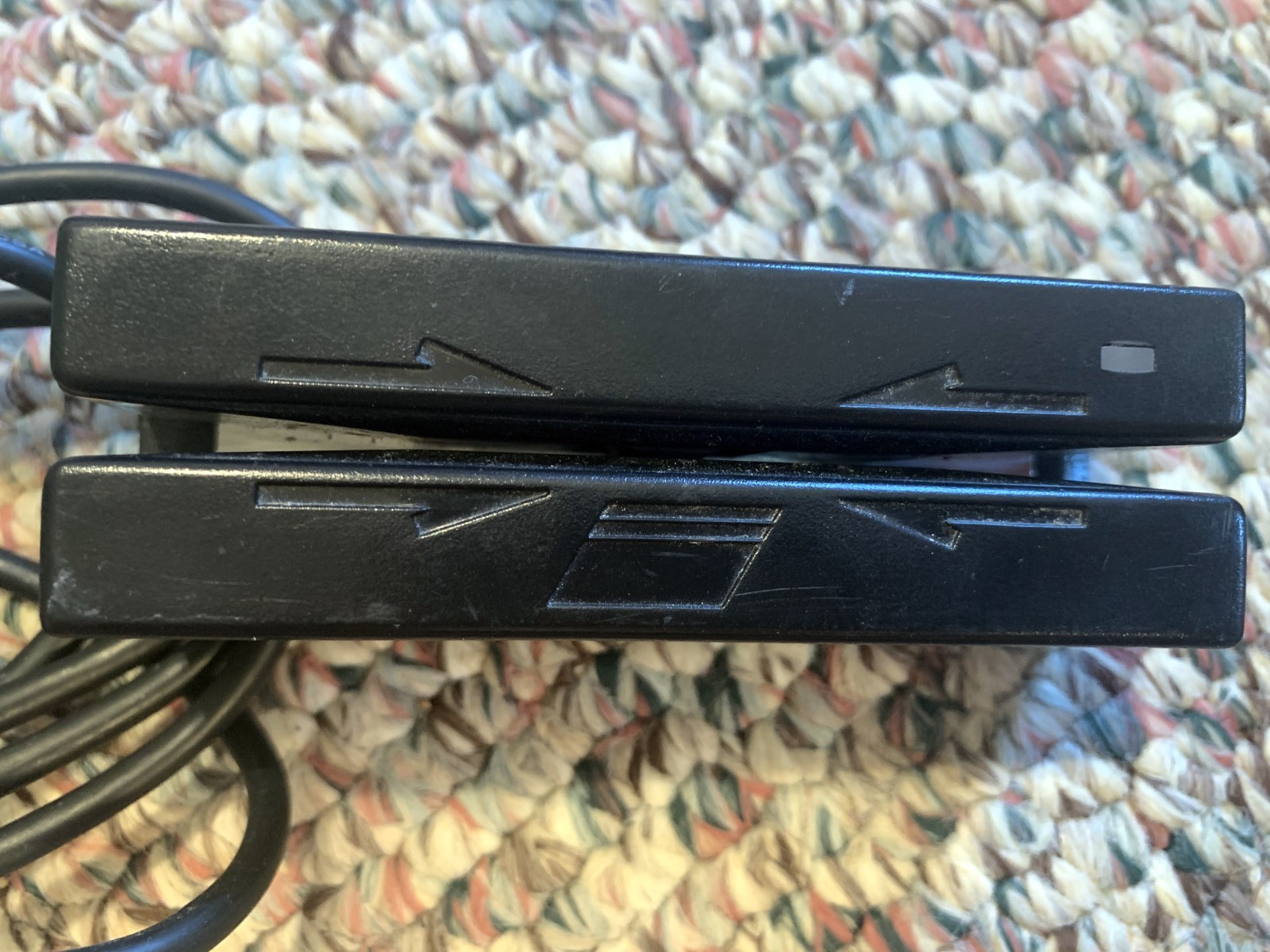 MagTek 21040110 USB Magnetic Stripe Card Reader Dual Head Swipe Reader Used
