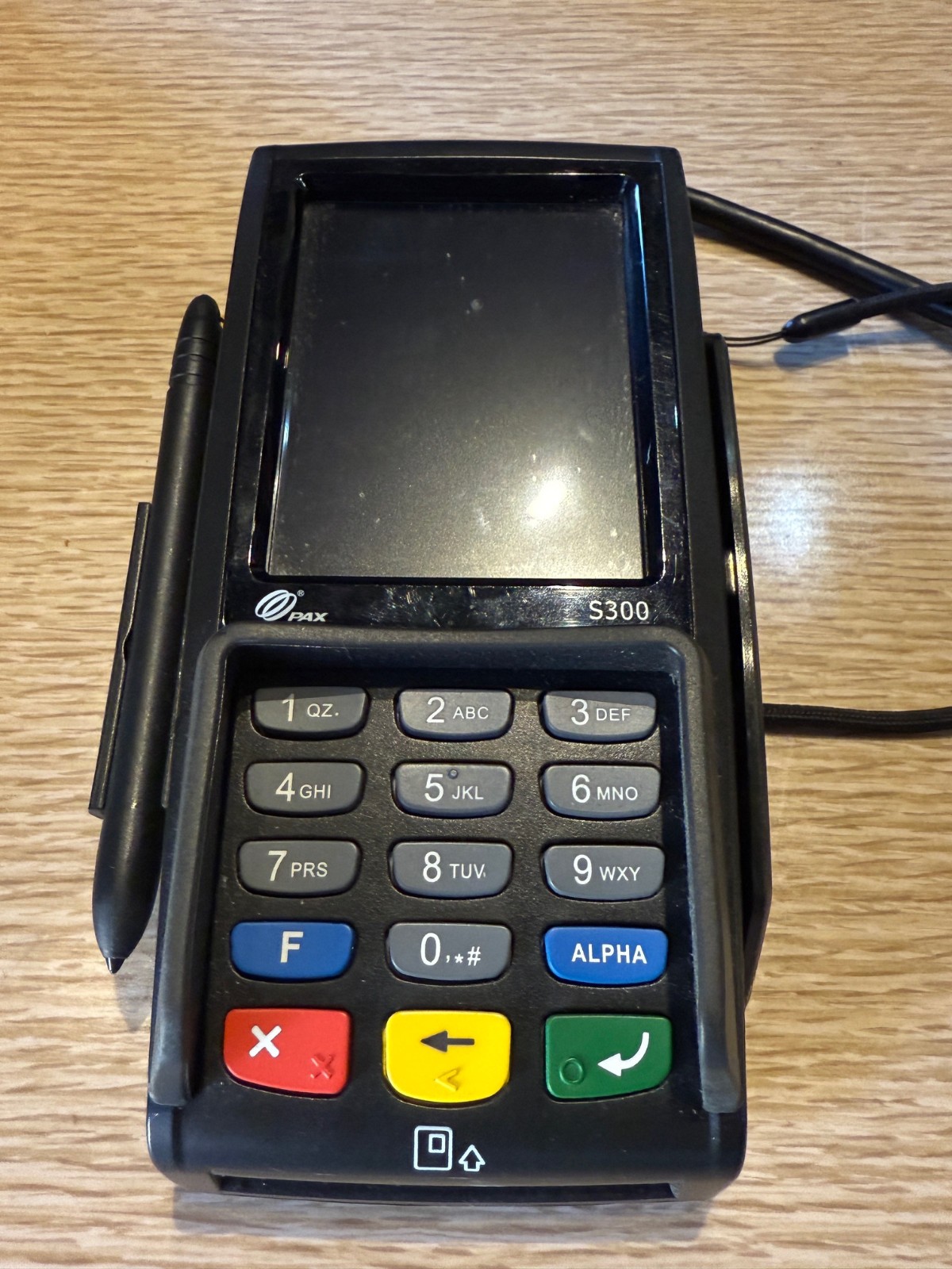 PAX S300 PIN Pad Credit/Debit Card Terminal with Power Adaptor