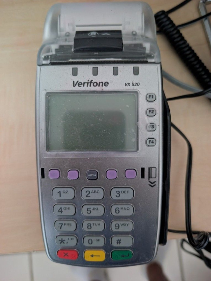 Verifone VX520 VX 520 Credit Card Machine Terminal Reader