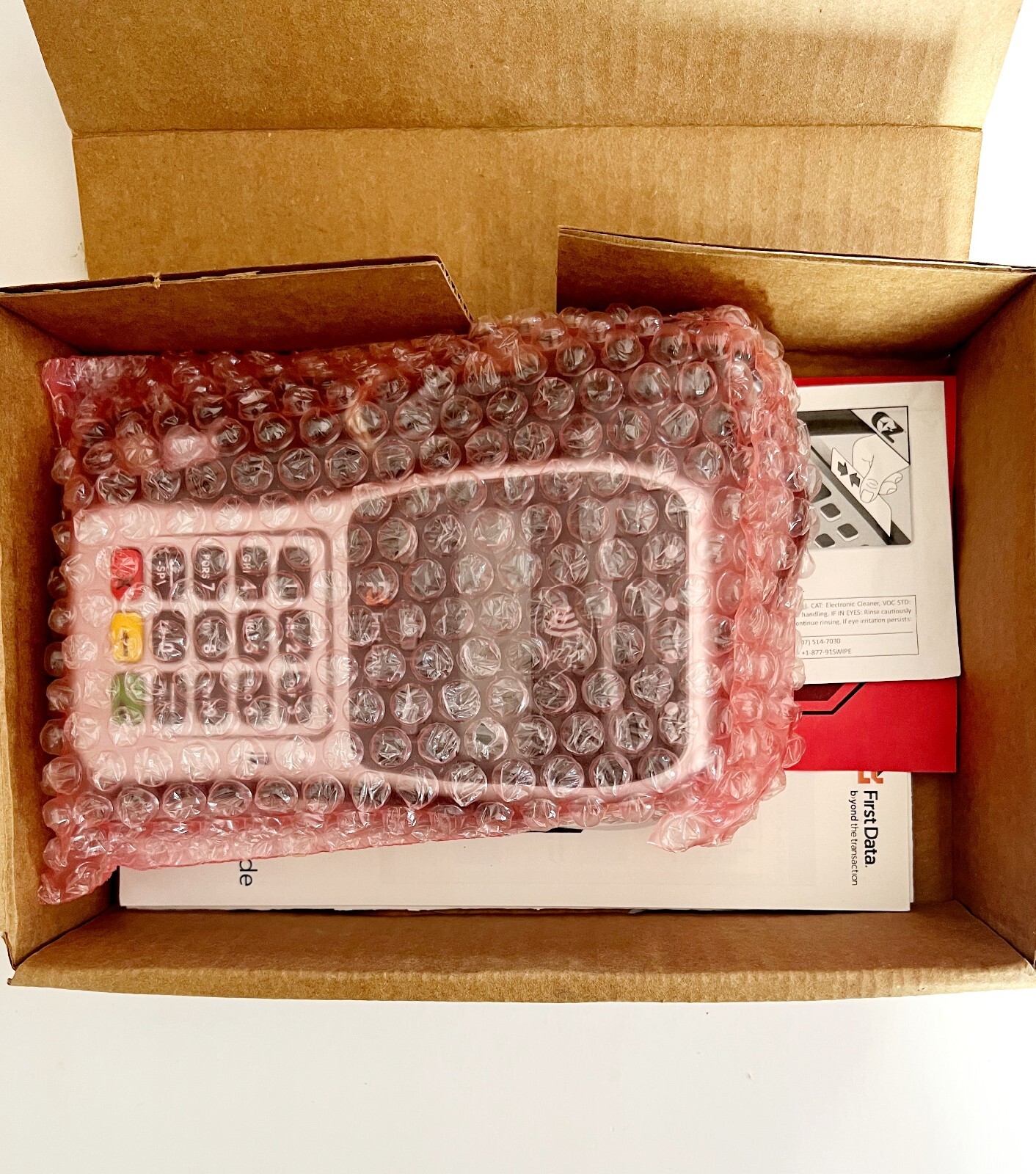 First Data FD130 Credit Card Machine And Auxiliary Pin Pad FD35 NEW OB ELEC