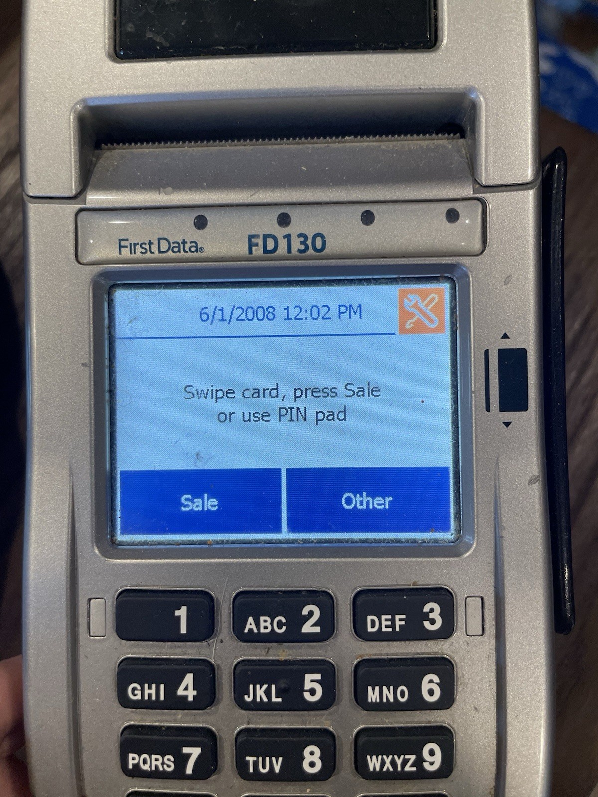 First Data FD130 Credit Card Machine with FD35 PIN pad Included