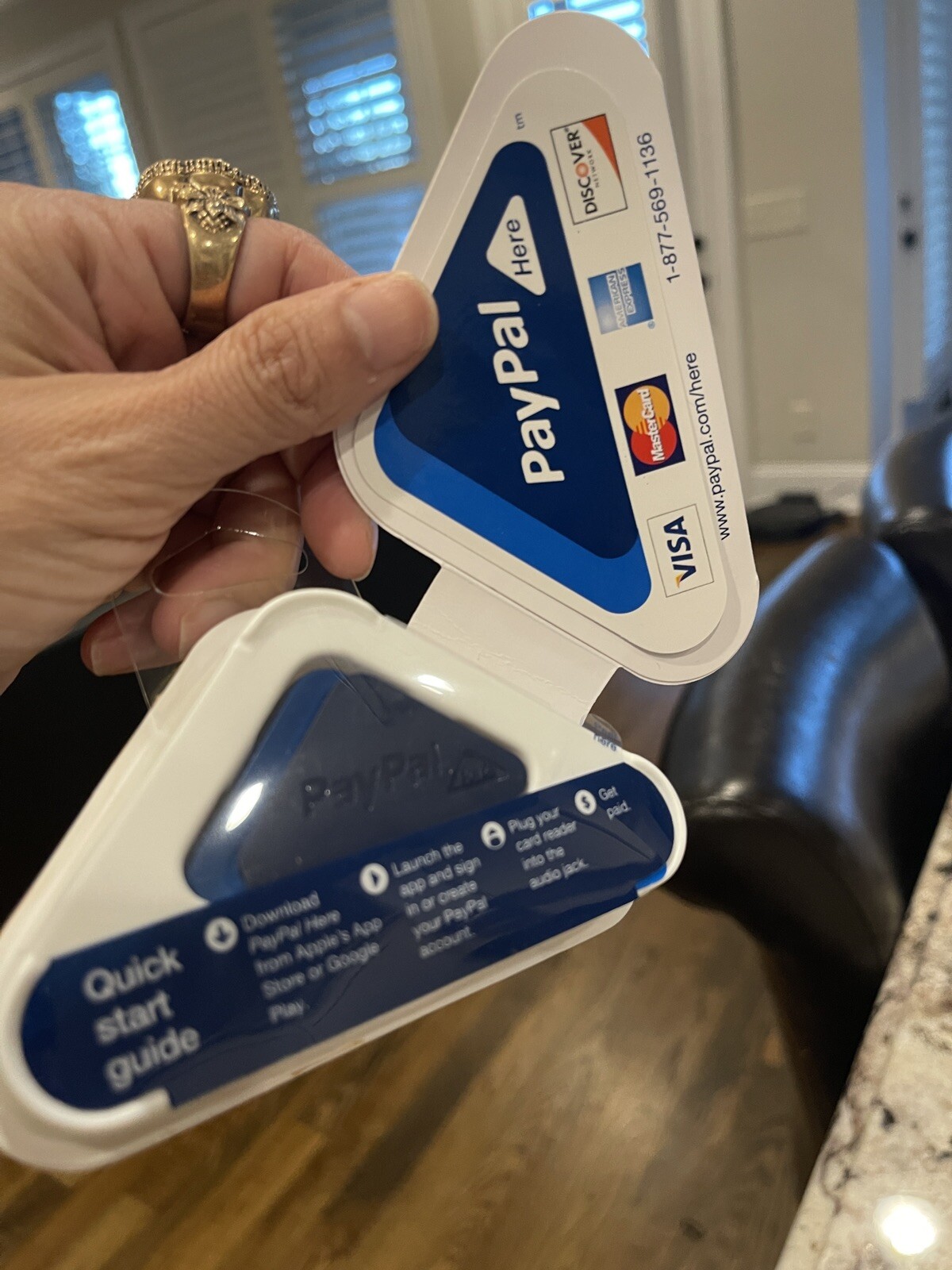 PayPal Mobile Card Reader for Apple iOS or Android Devices