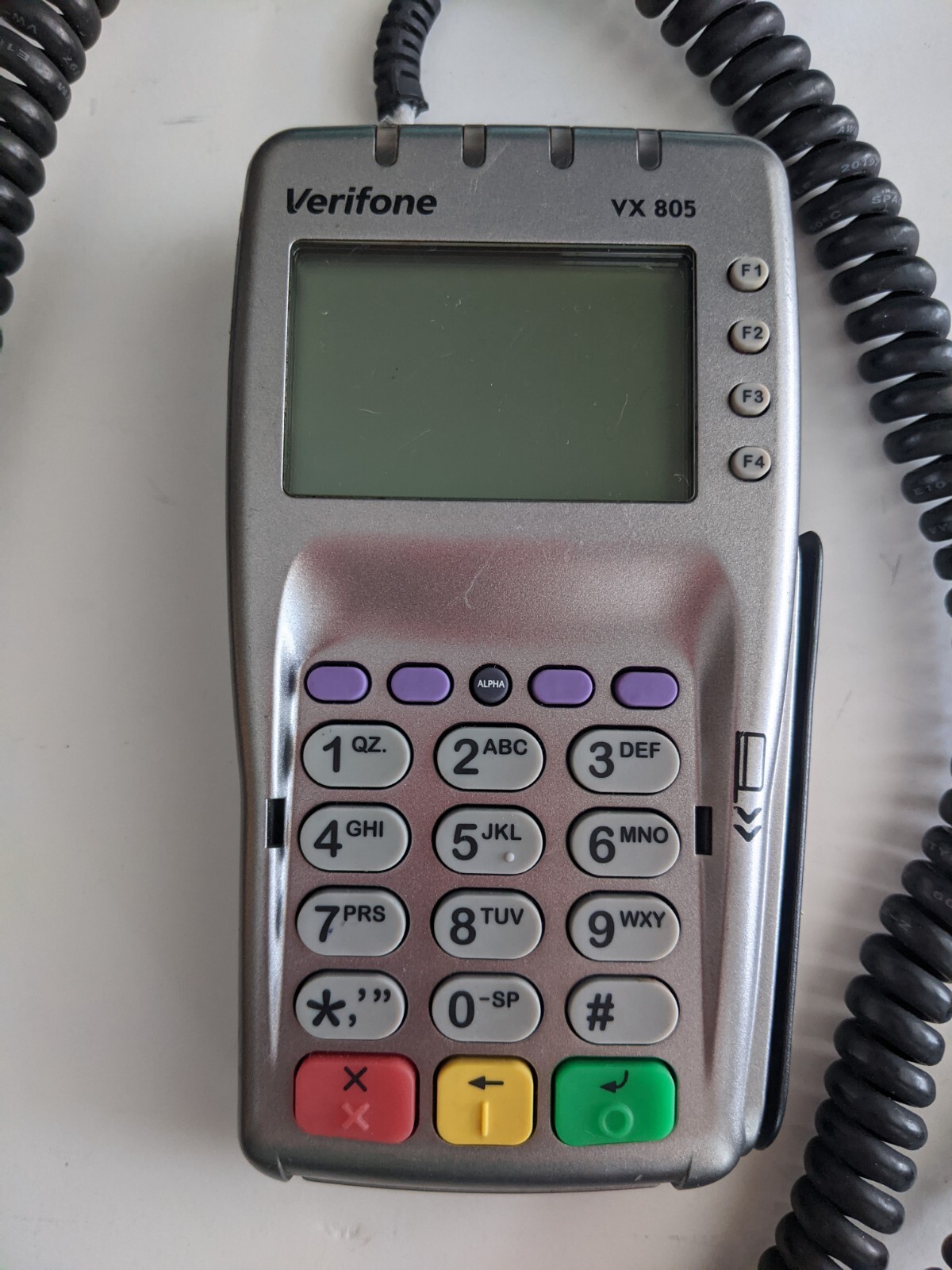 VeriFone VX805 CTLS PINpad Card Reader with Cable
