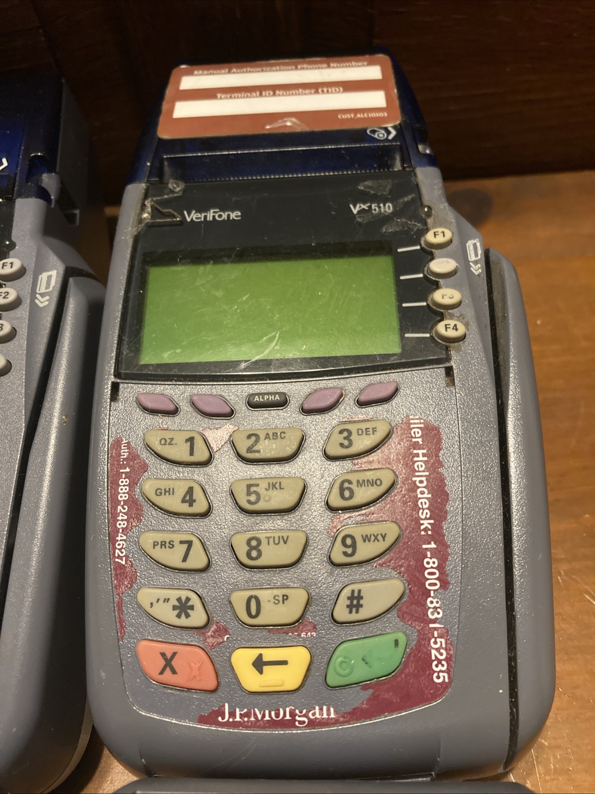 Lot of 6 VeriFone 510, VX510, 570 Credit Card Terminal Parts Only Untested