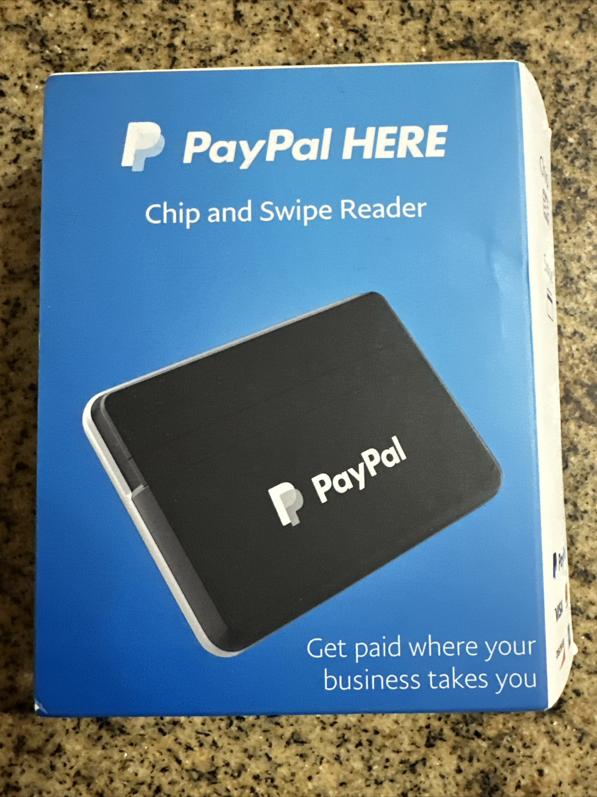 PayPal Here Chip and Card Swipe Reader Credit & Debit Cards Mobile New!