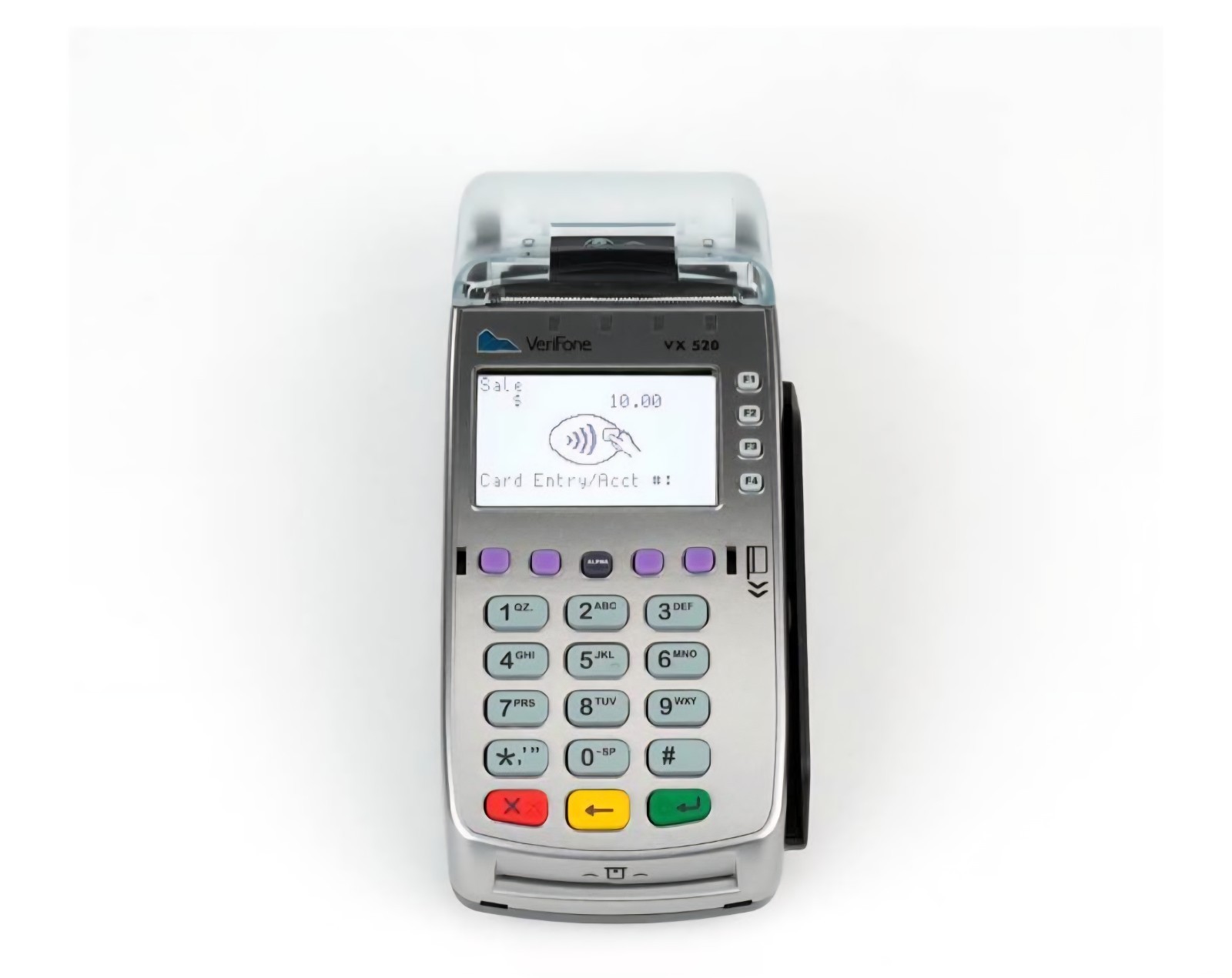 VeriFone Vx520 EMV NFC Credit Card Machine #M252-653-A3-NAA-3 *UNLOCKED*