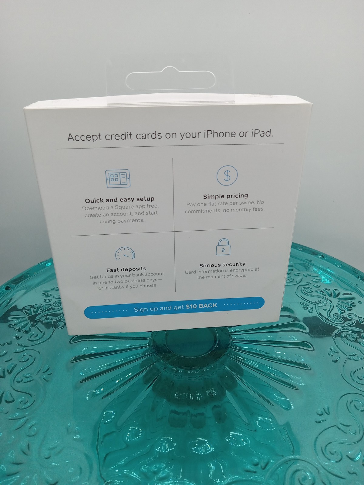 Square Reader Magstripe Lightning Connector iPhone Credit Card Swipe