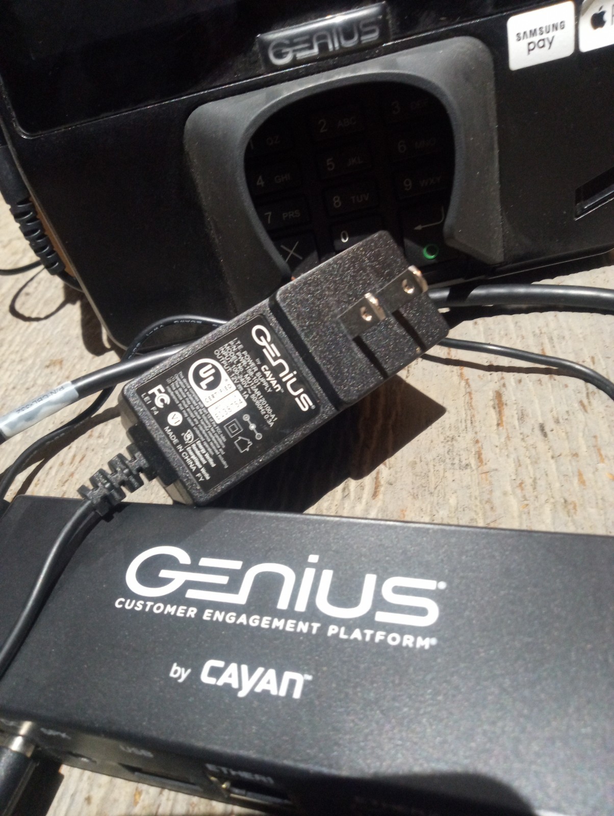 VeriFone MX925 MX925CTLS Genius by Cayan POS Credit Card Payment Terminal Tested