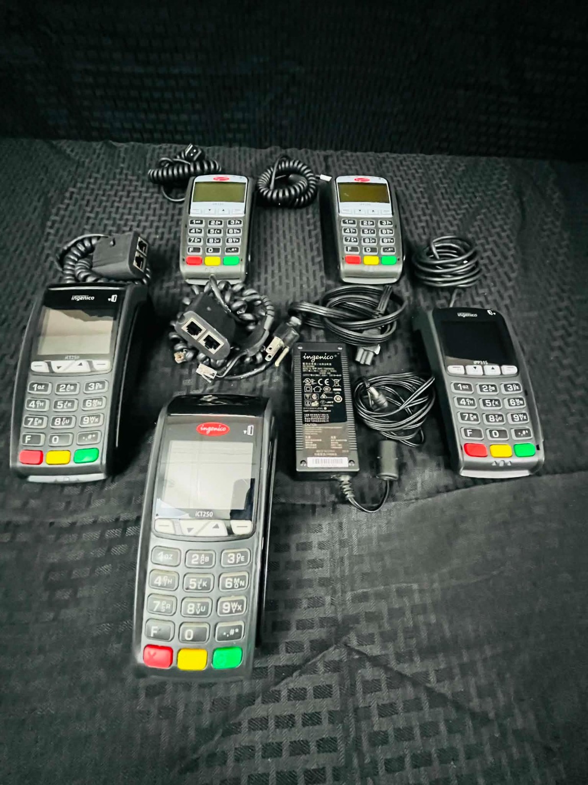 Ingenico IPP320 & ICT250 Payment Credit Card Reader Terminals with wires