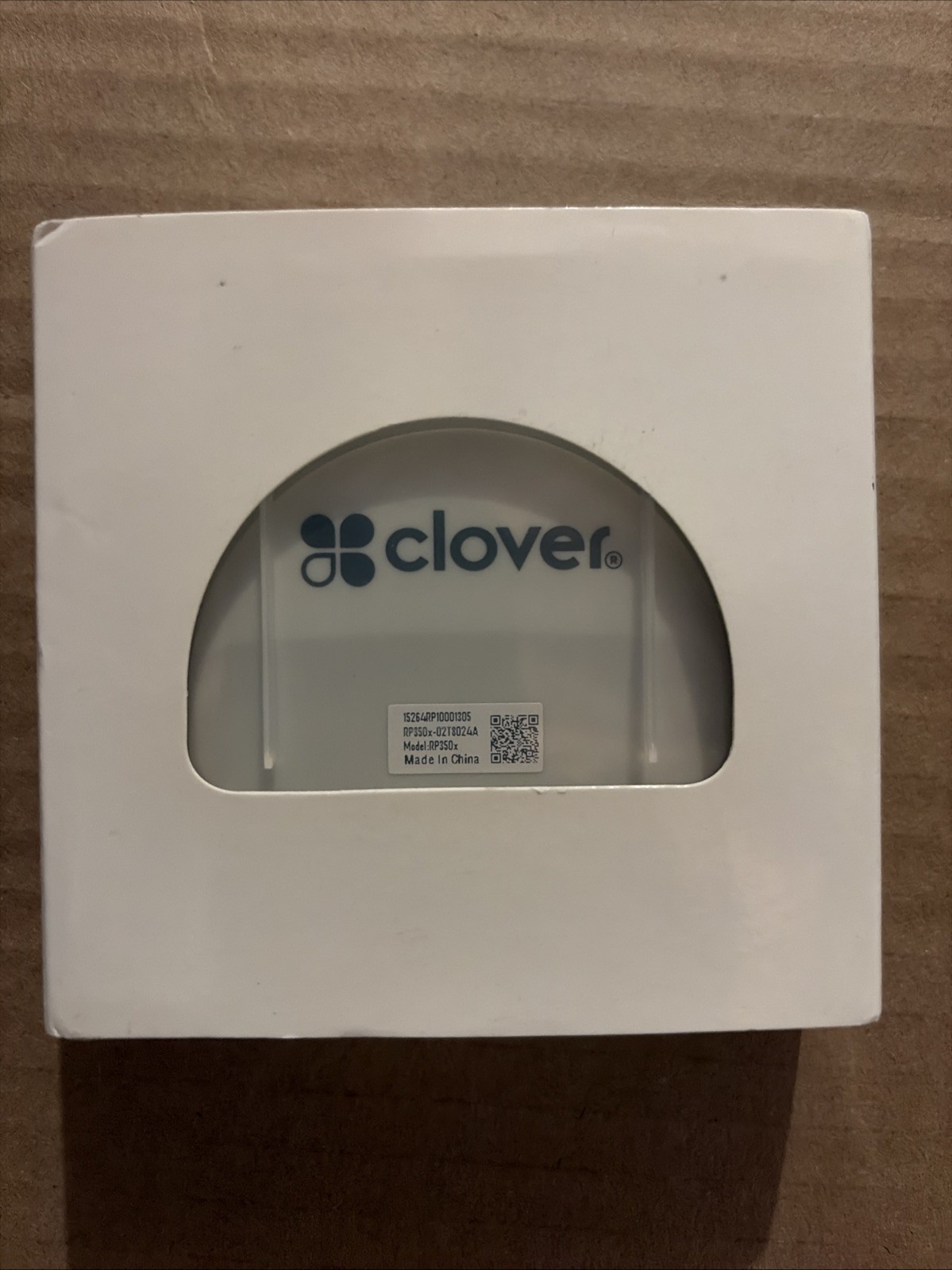 Clover Go Chip Card Reader RP350X with USB Cable Credit Card in Case
