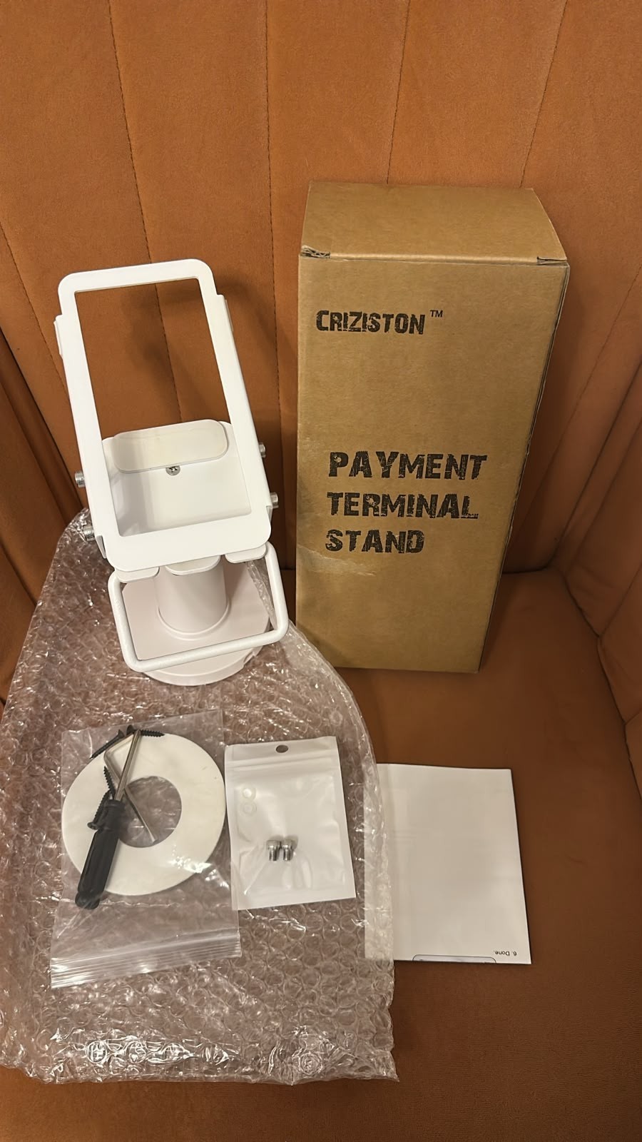 POS Terminal Stand for PAX A920 A920 Pro Credit Card Reader Holder Tilt Swivel