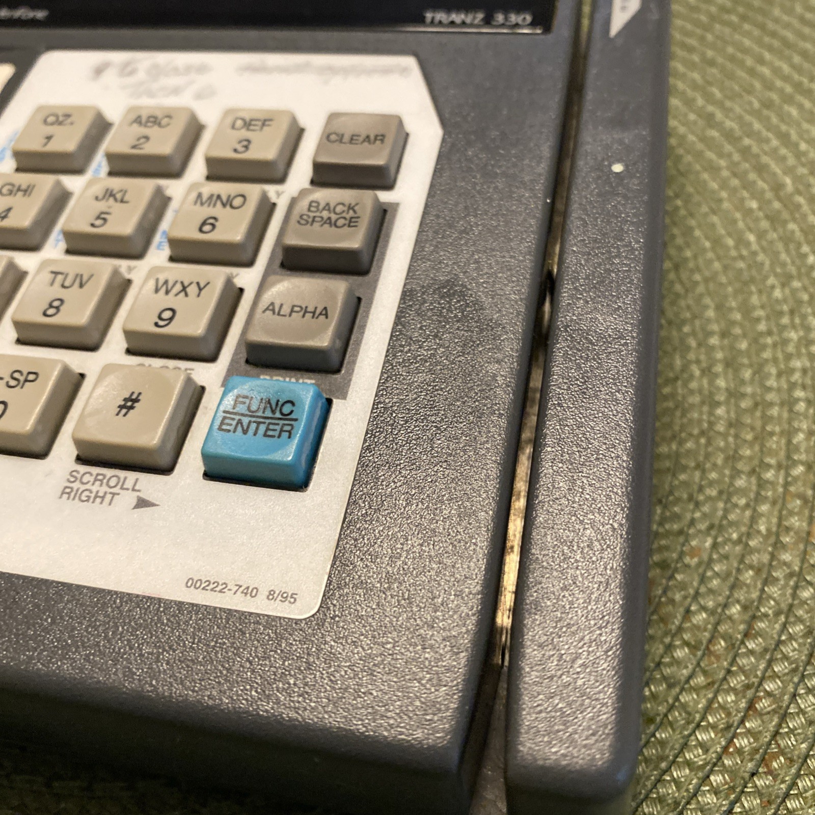 Verifone TRANZ 380 Credit Card Terminal – Vintage POS Device – For Parts @73