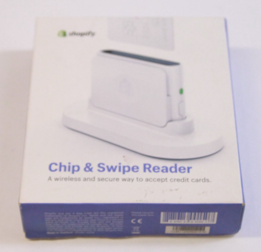 Shopify Chip & Swipe Reader S1701 Wireless and Secure New Open Box