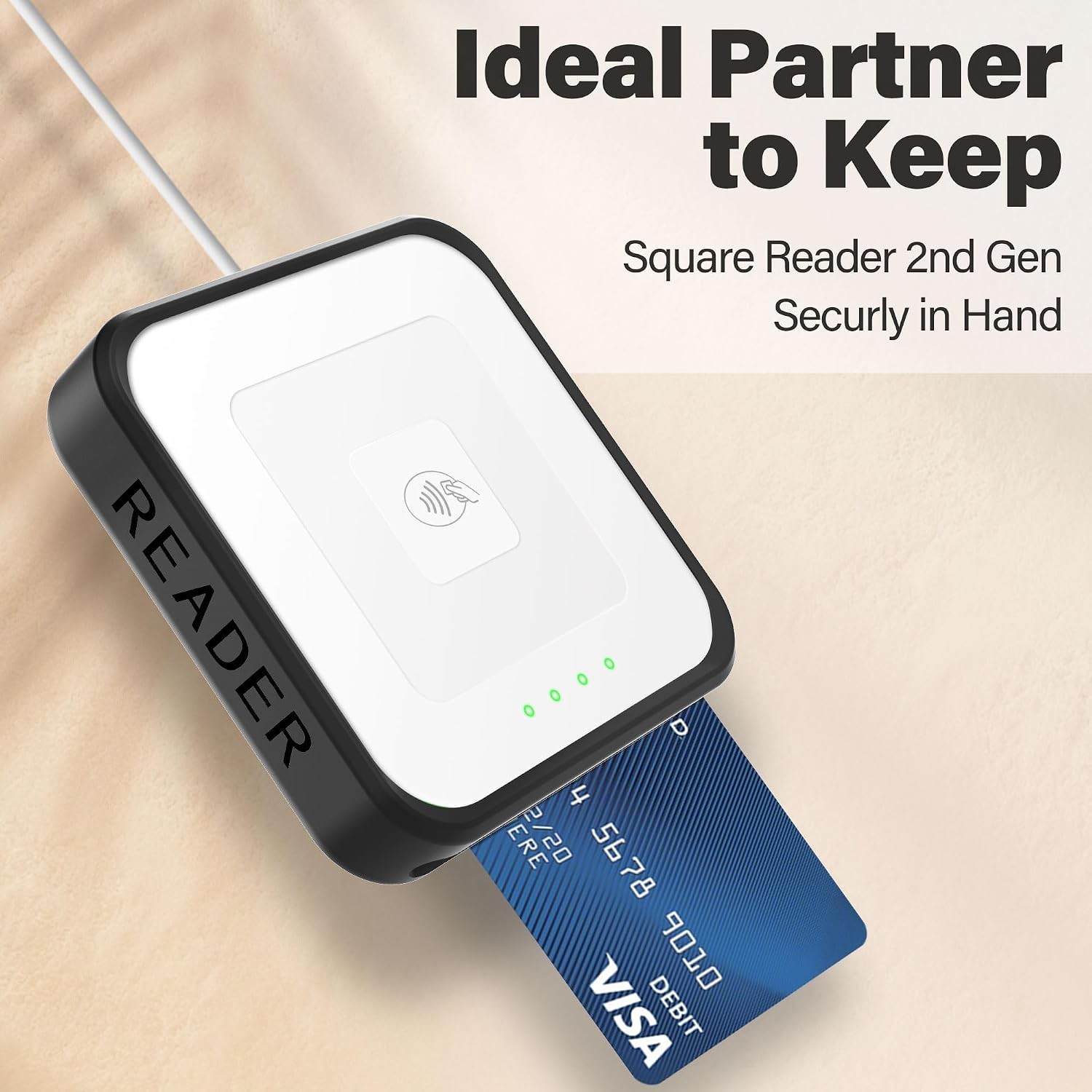 Magnetic Case for Square Reader 2nd Generation Contactless Chip Card Protector