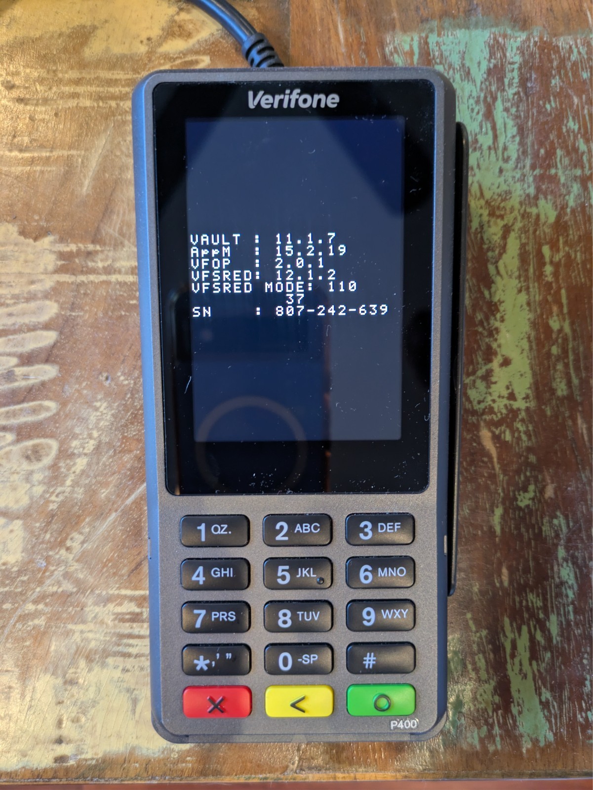 Verifone P400 Plus Stripe Credit Card Terminals