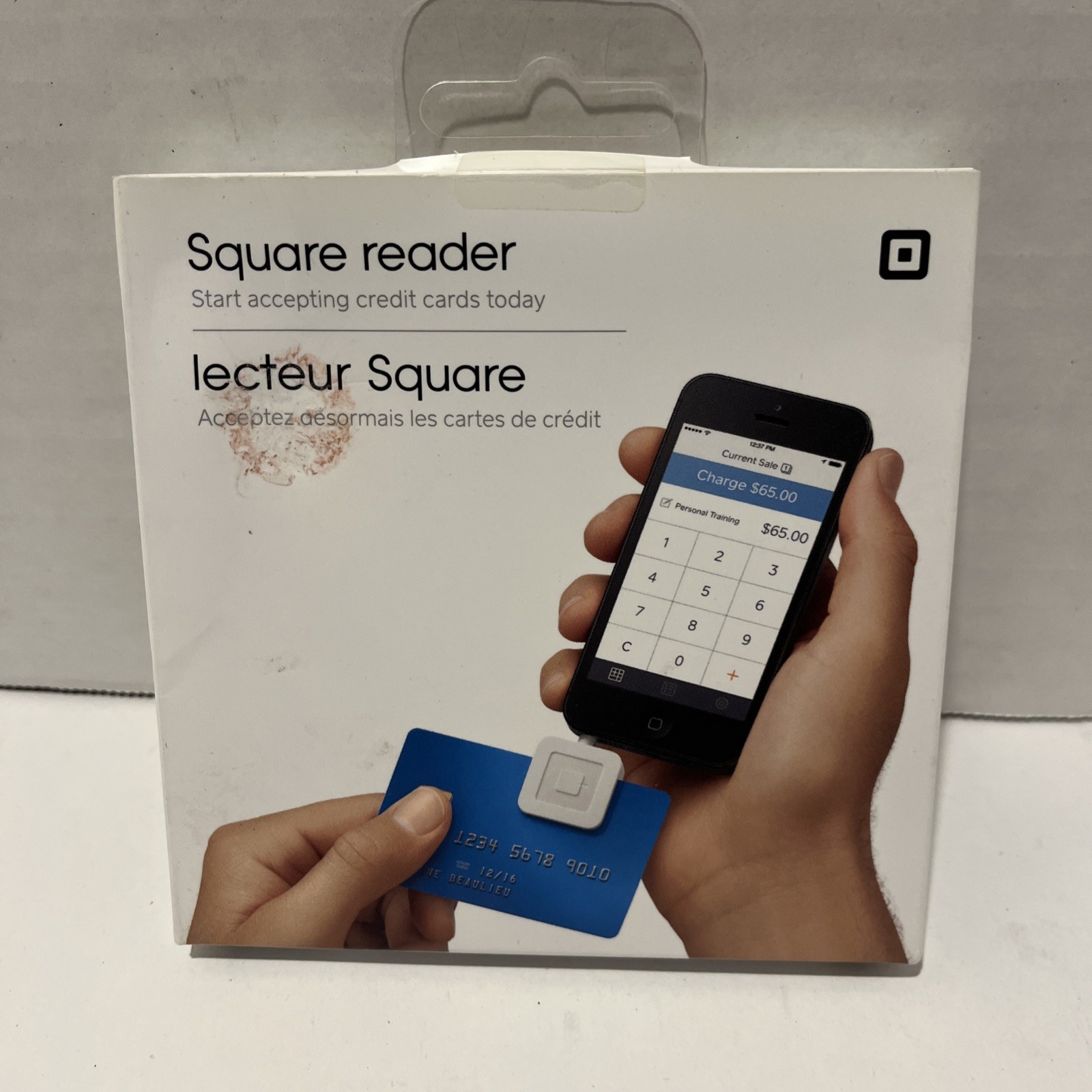 NEW Square Credit Card Reader for iPhone, iPad and Android