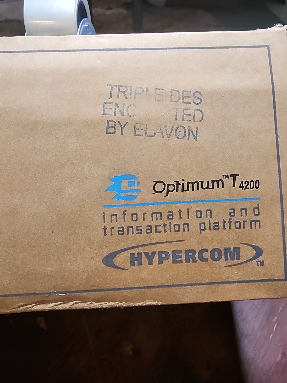 Hypercom Optimum T4210 Point Of Sale Credit Card Terminal