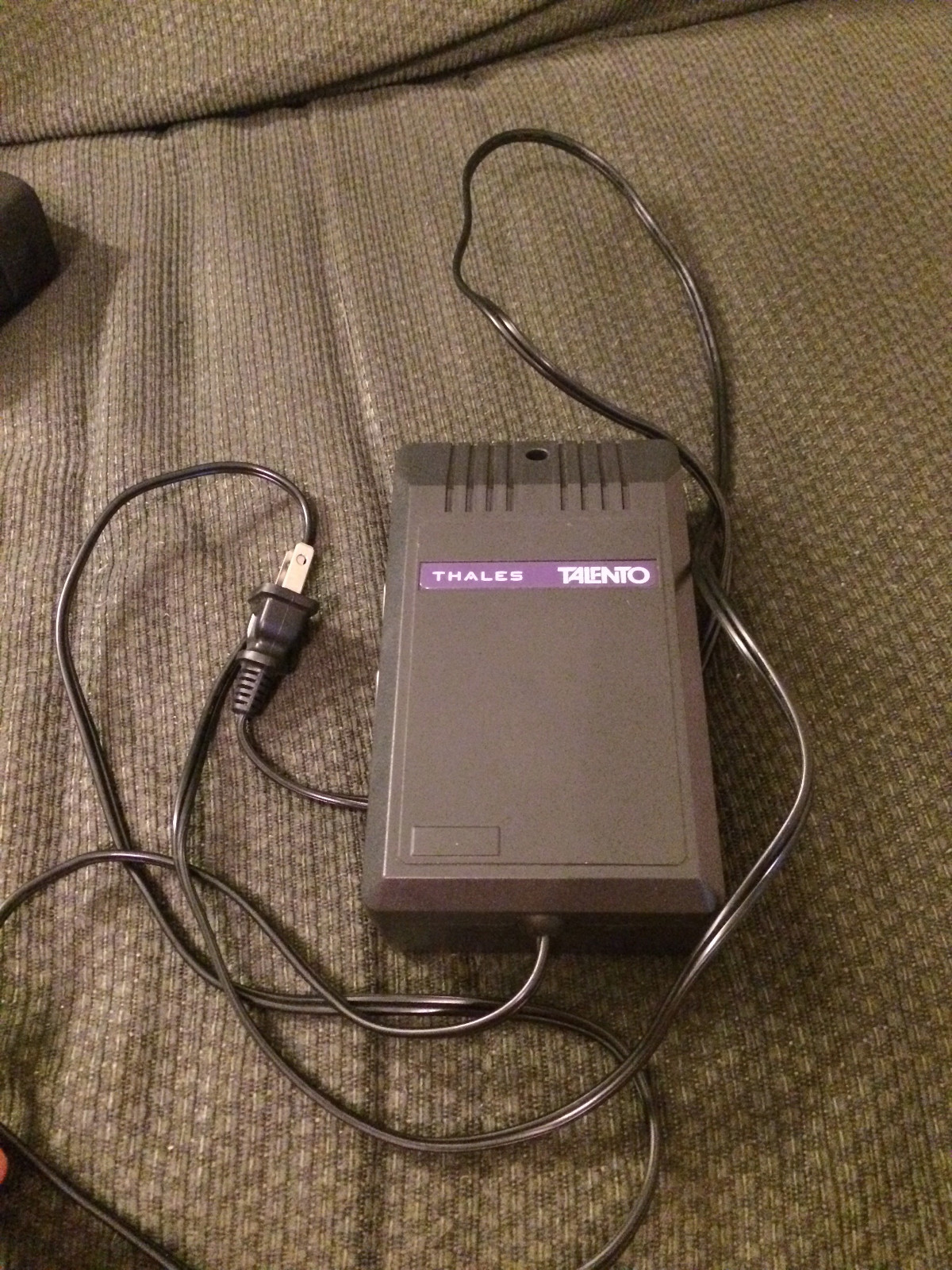 BLACK THALES POWER & INTERFACE UNIT TALENTO CREDIT CARD DEVICE CORD!