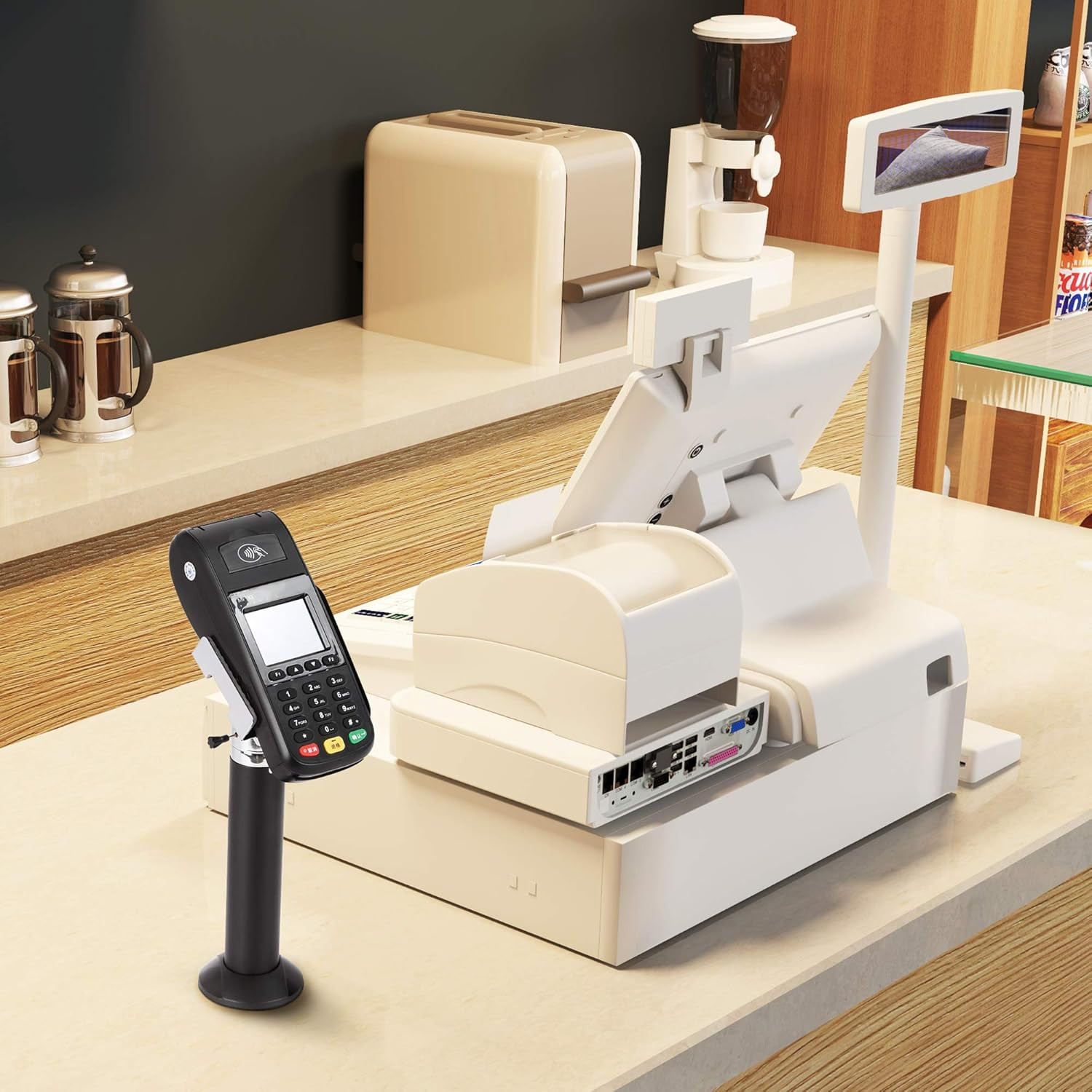 Universal Credit Card POS Terminal Stand for Verifone Ingenico First Data Card R