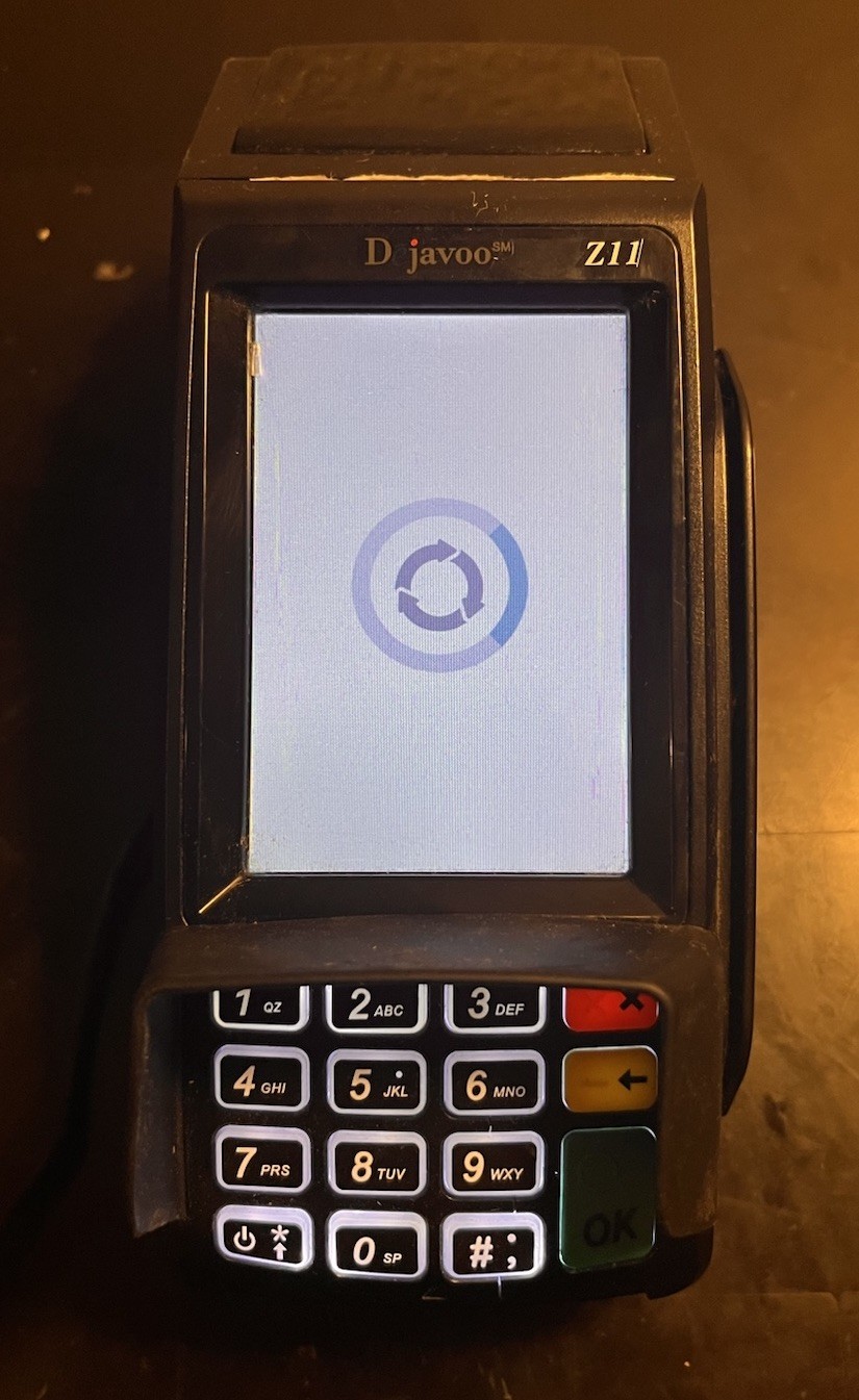 Dejavoo Z11 WiFi Touch Screen Credit Card Machine Terminal Locked VEGA3000