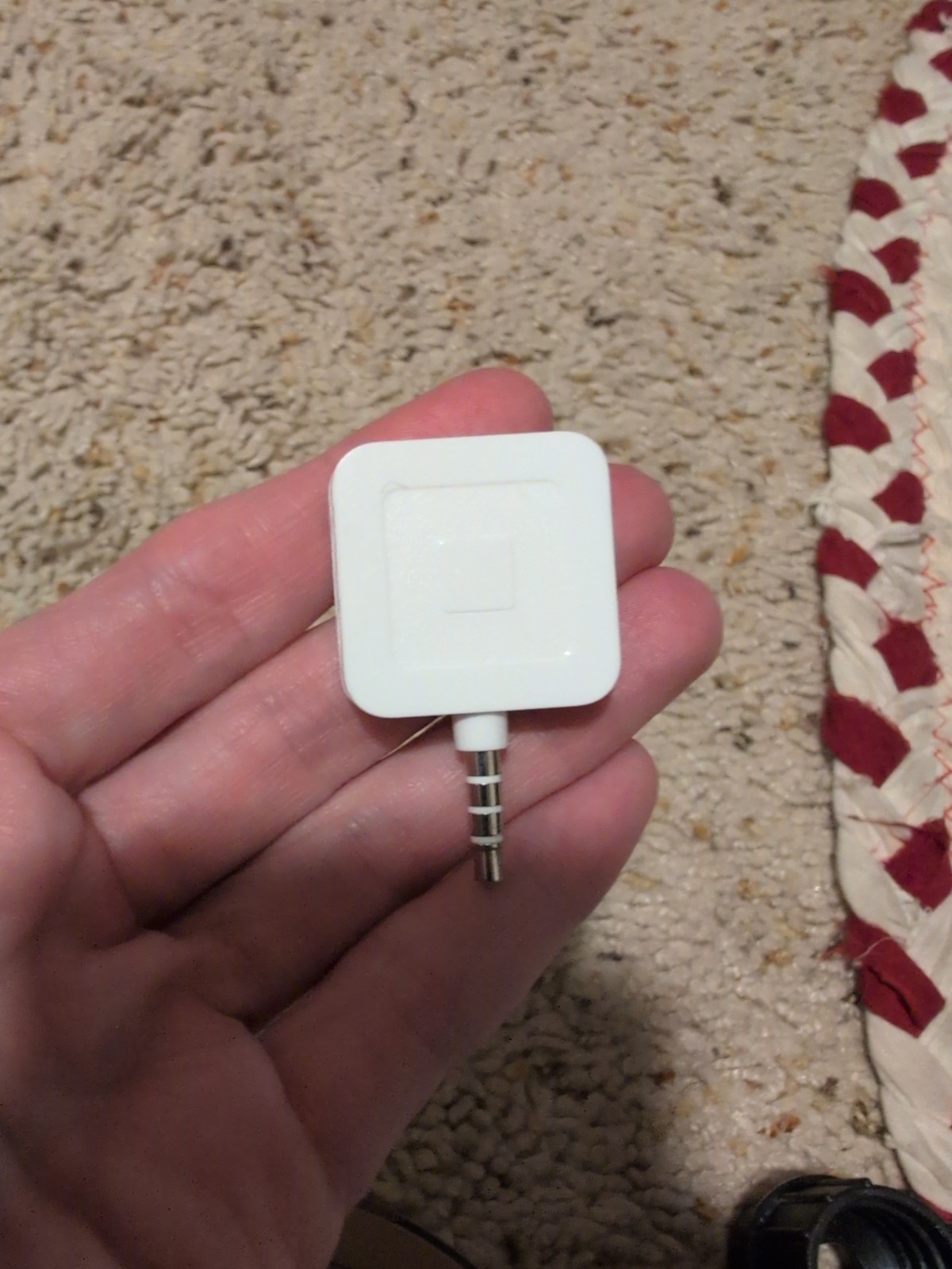 Square Reader Credit Card Debit Card Reader With 3.5 Jack For Phone Or Tablet