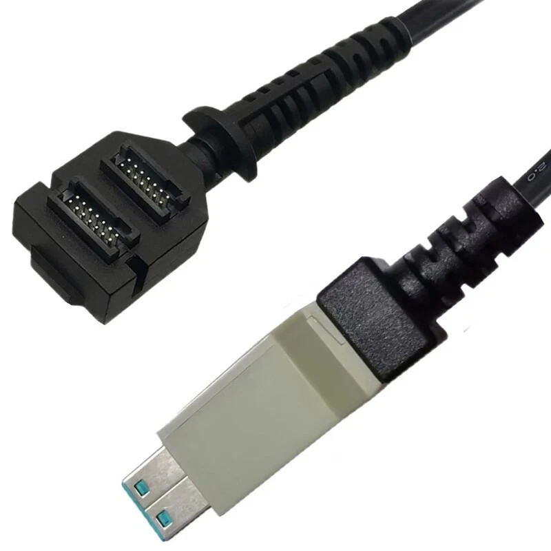 Verifone CBL-282-033-01A Powered USB Cable VX820 VX805 POS NEW